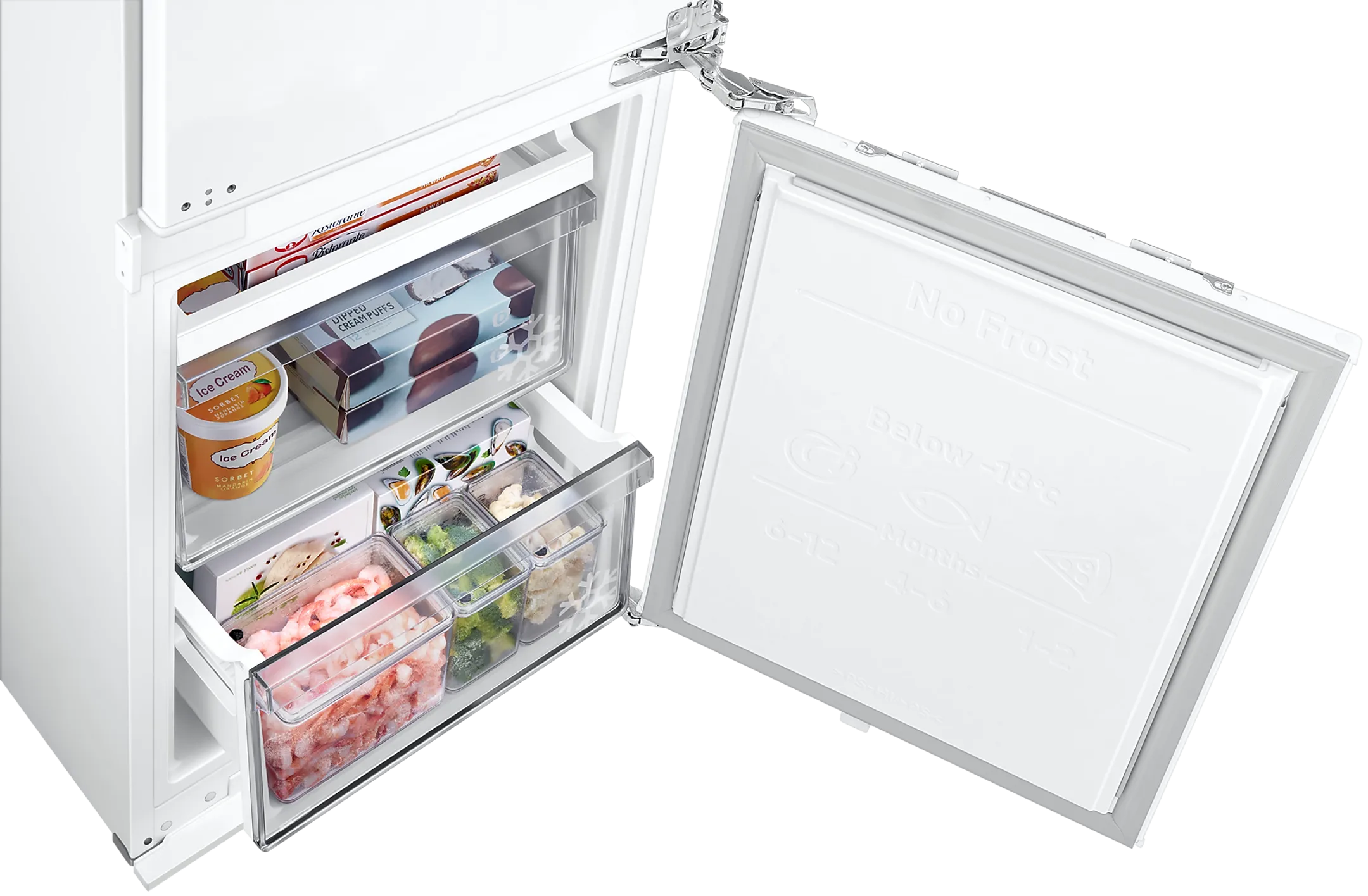 Samsung Combi frigo congélateur encastrable BRB26713DWW image