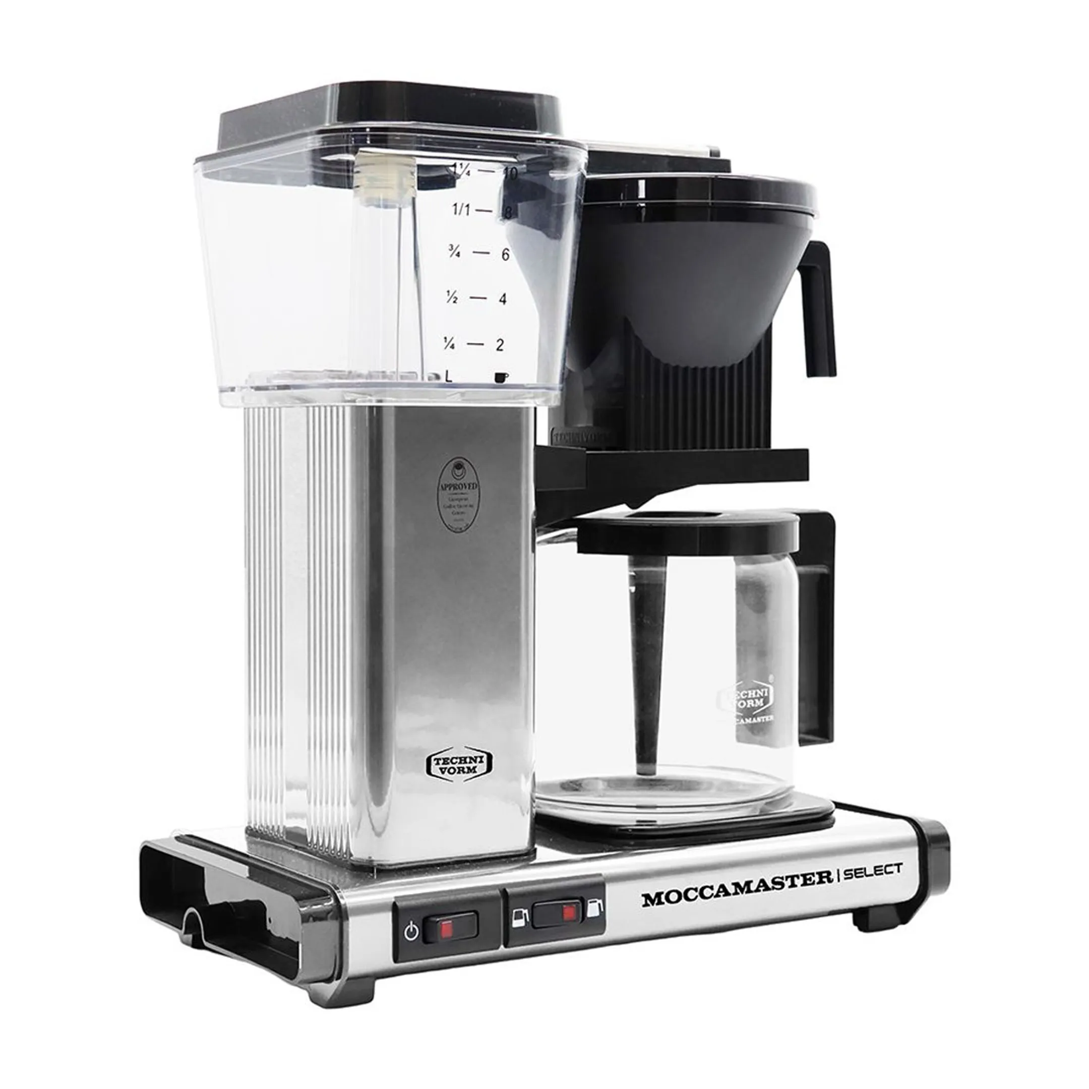 MOCCAMASTER Koffiezetapparaat KBG Select Polished Silver image