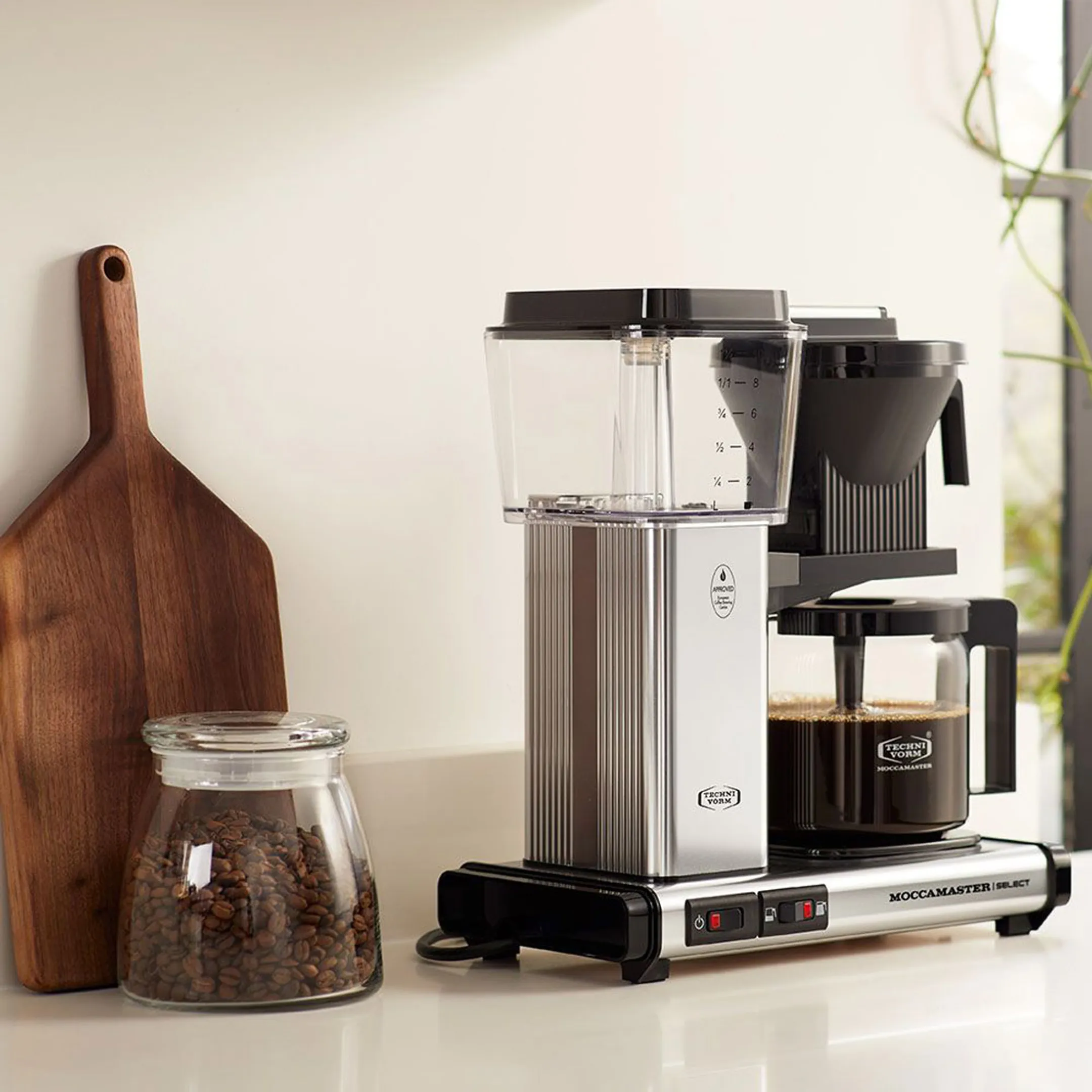 MOCCAMASTER Koffiezetapparaat KBG Select Polished Silver image