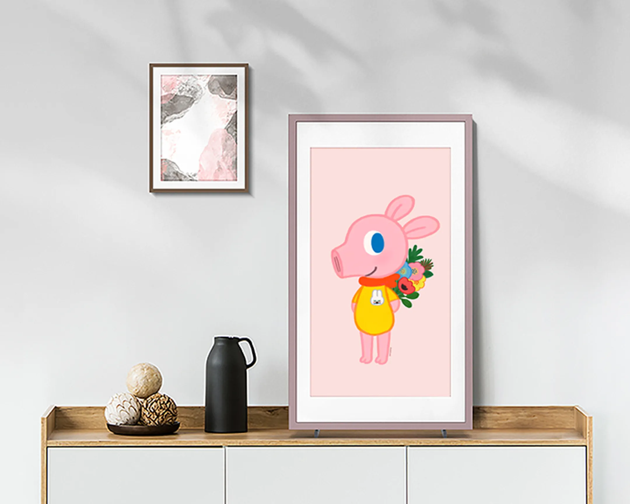 Samsung QLED TV 4K The Frame QE75LS03DAUXXN (2024) - 75 inch image