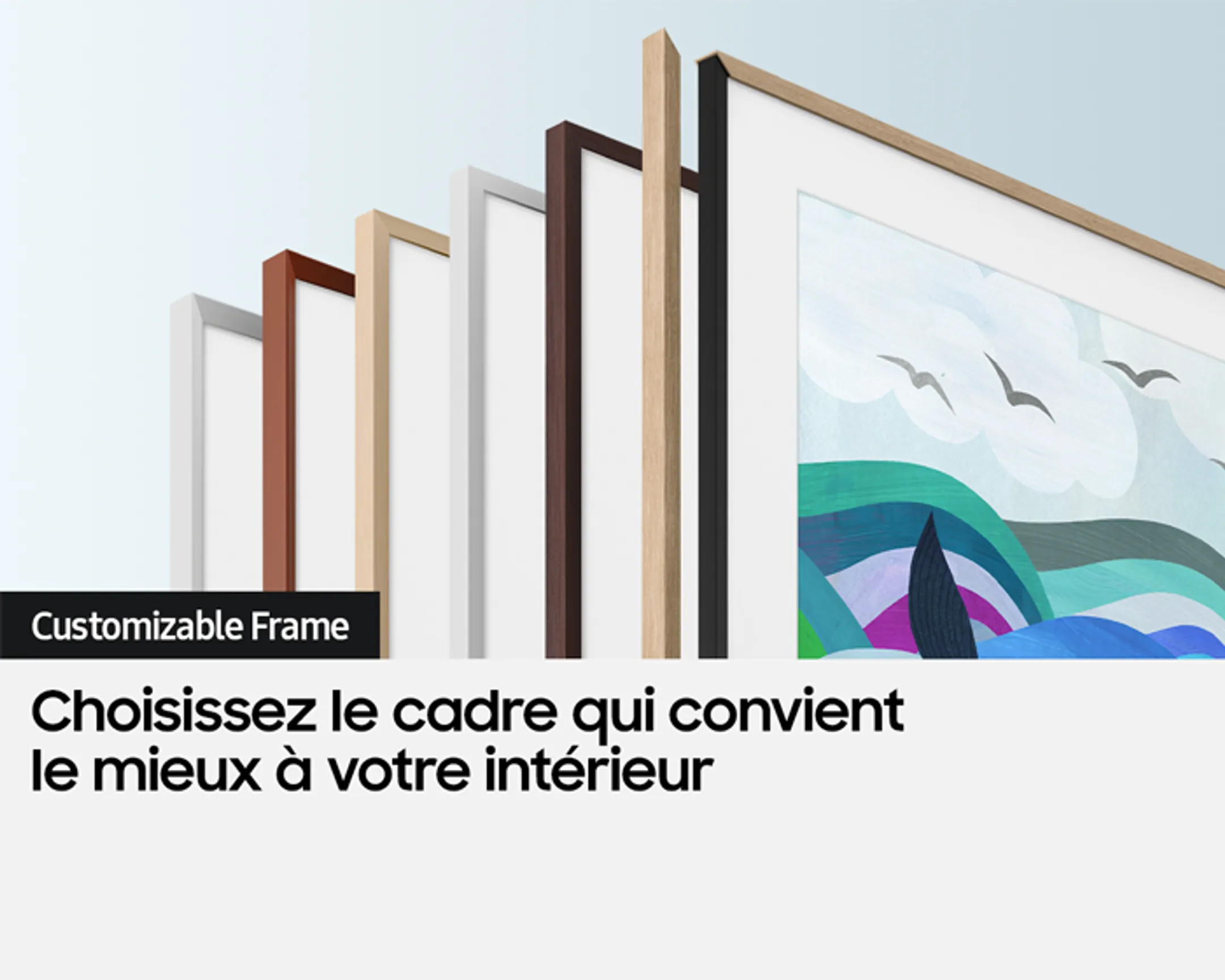 Samsung TV QLED 4K The Frame QE75LS03DAUXXN (2024) - 75 pouces image