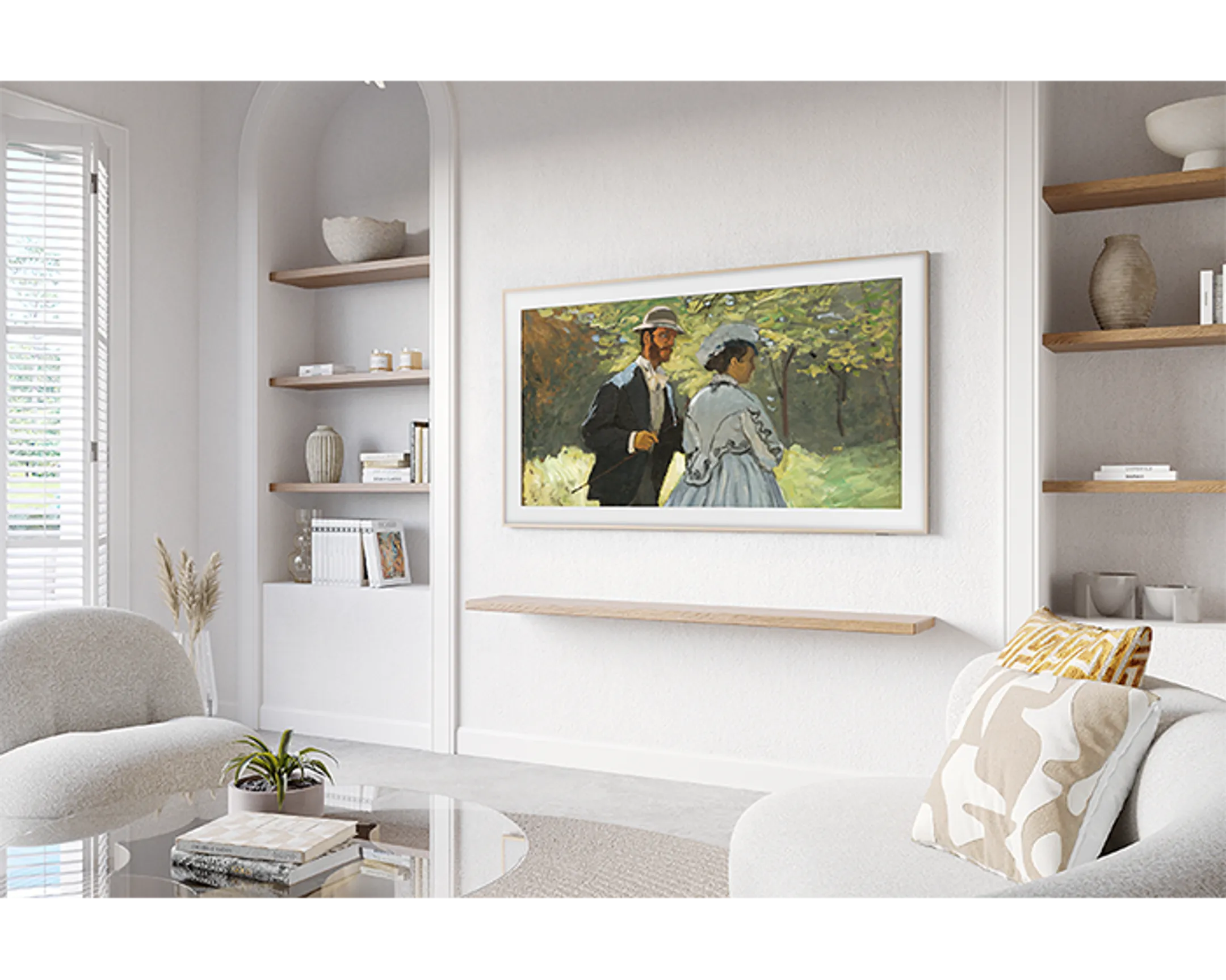 Samsung TV QLED 4K The Frame QE55LS03DAUXXN (2024) - 55 pouces image