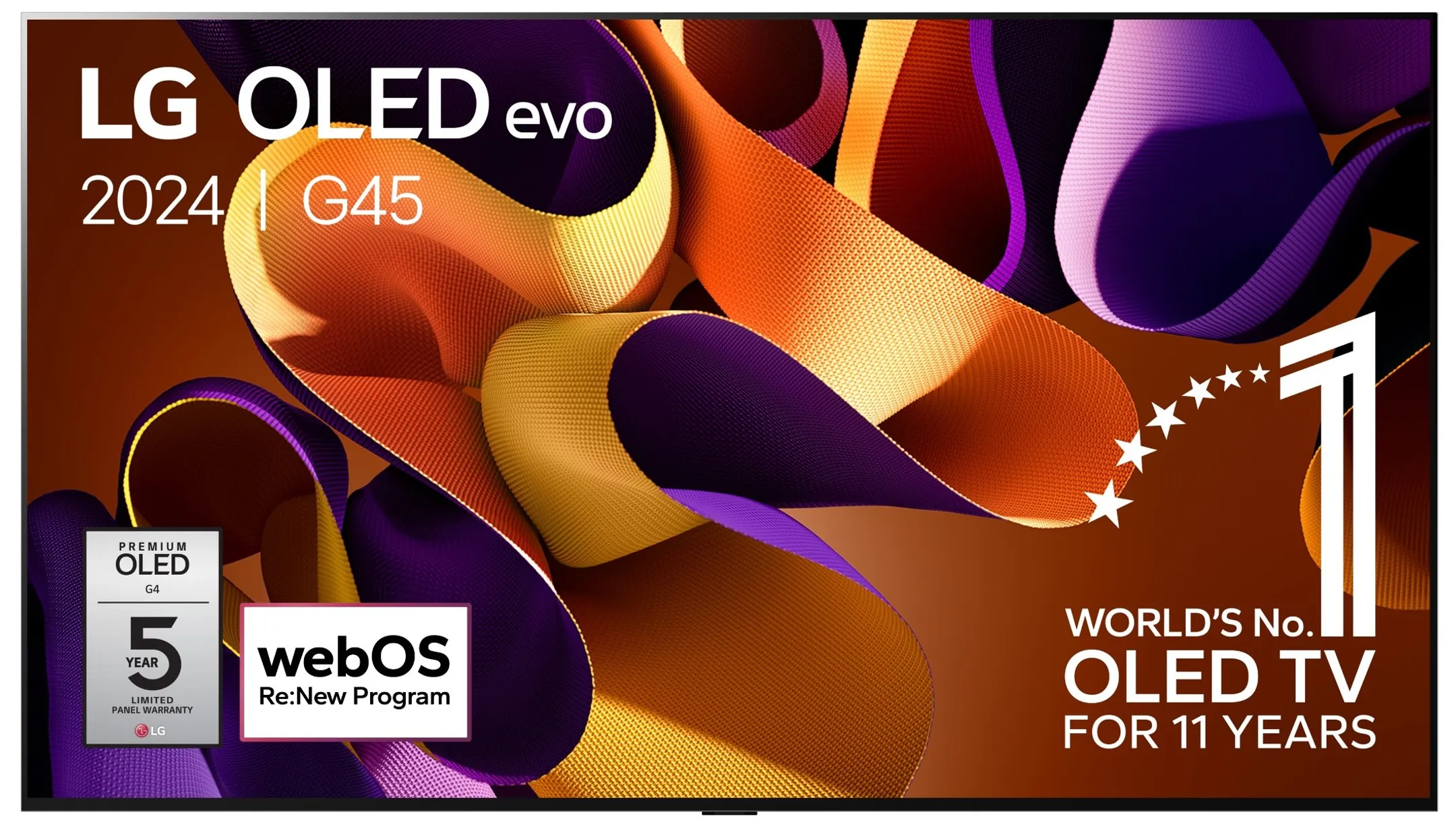 TV OLED Evo 4K OLED97G45LW (2024) - 97 pouces