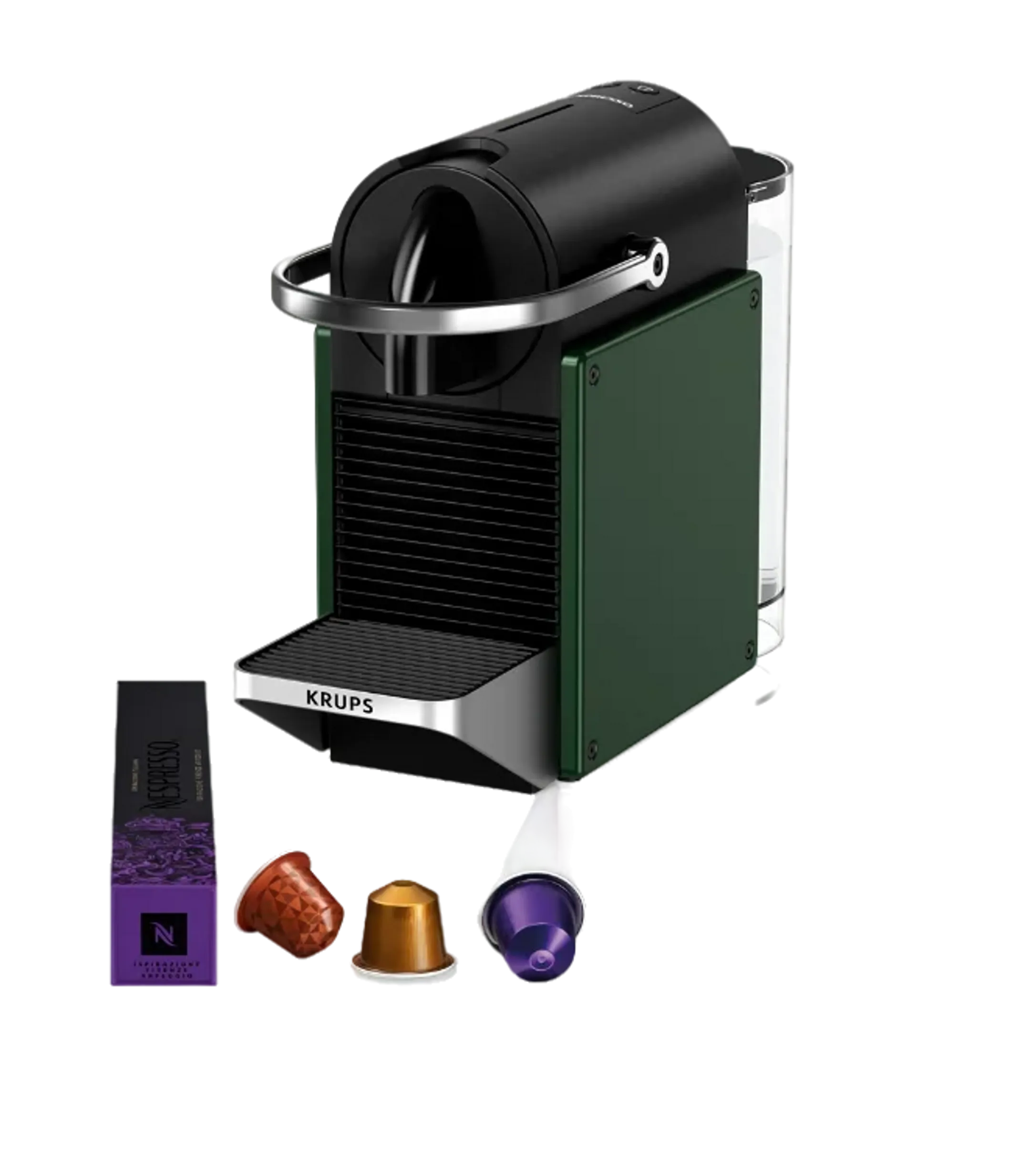 Machine à café Nespresso Pixie Redesign Dark Green
