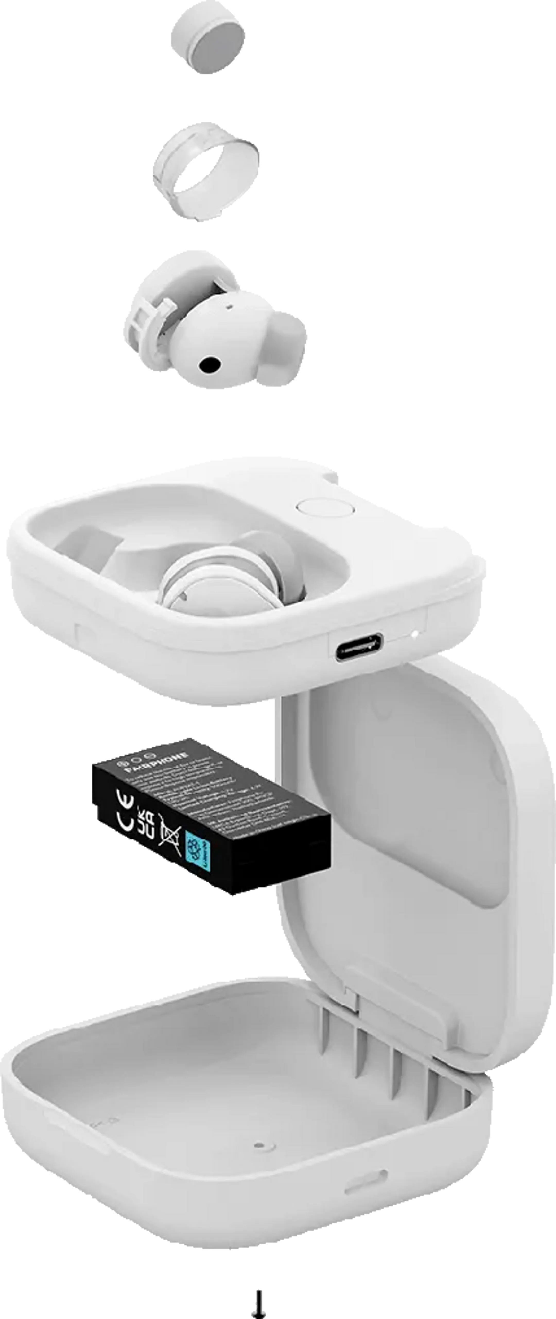 Fairphone Fairbuds oortjes - Wit image