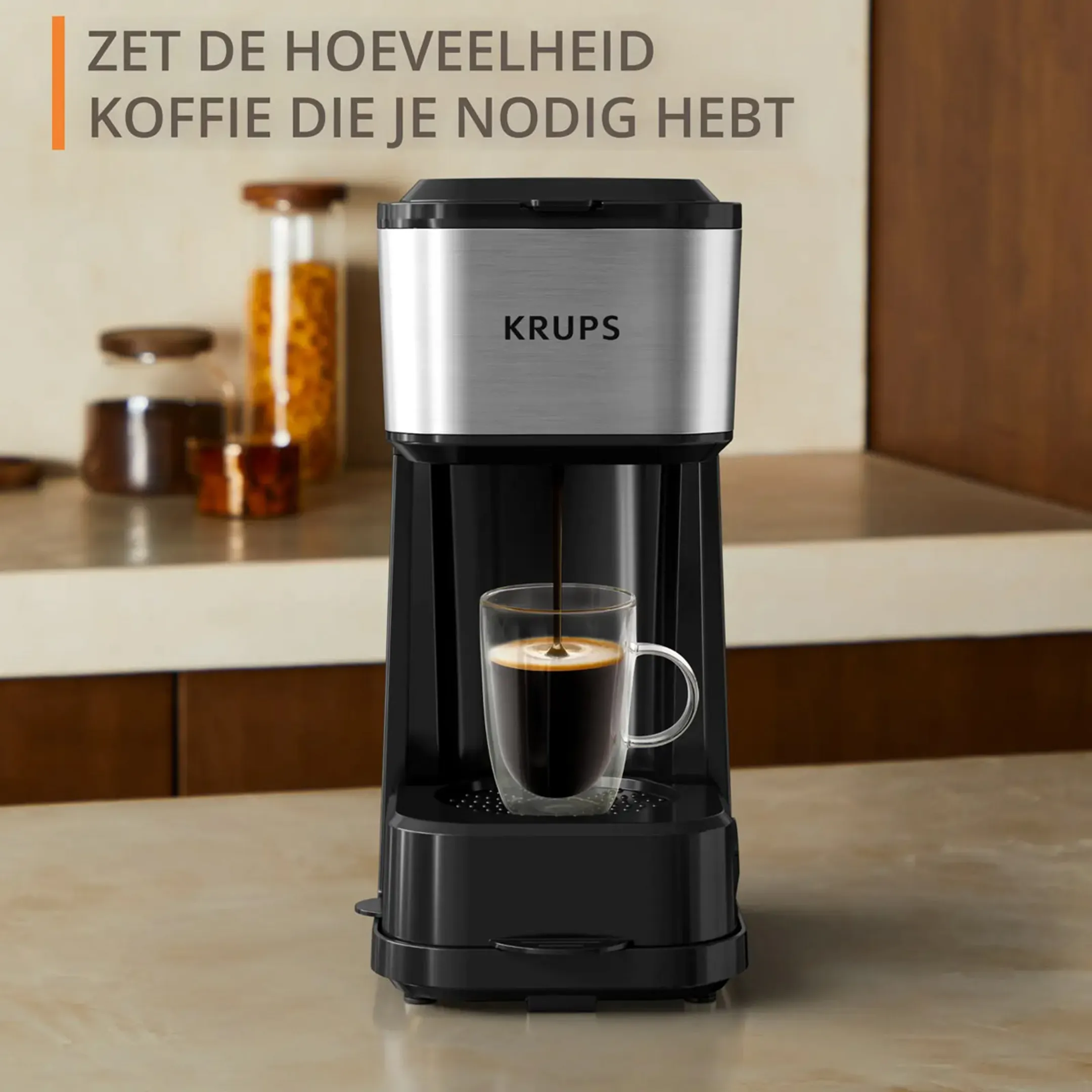 Krups Koffiezetapparaat Simply Brew 3-in-1 KM207D image