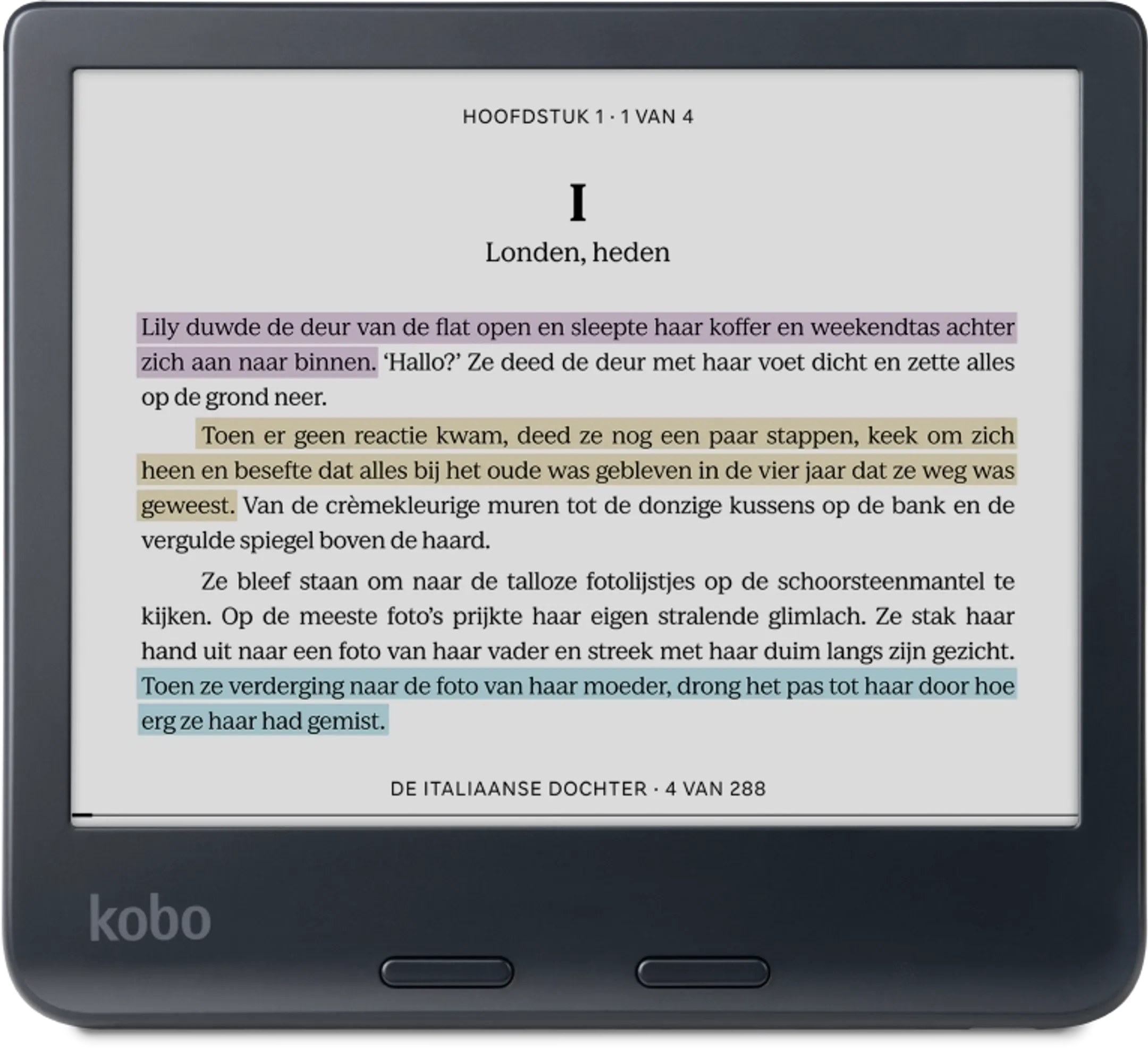 Kobo Libra Colour - Zwart image
