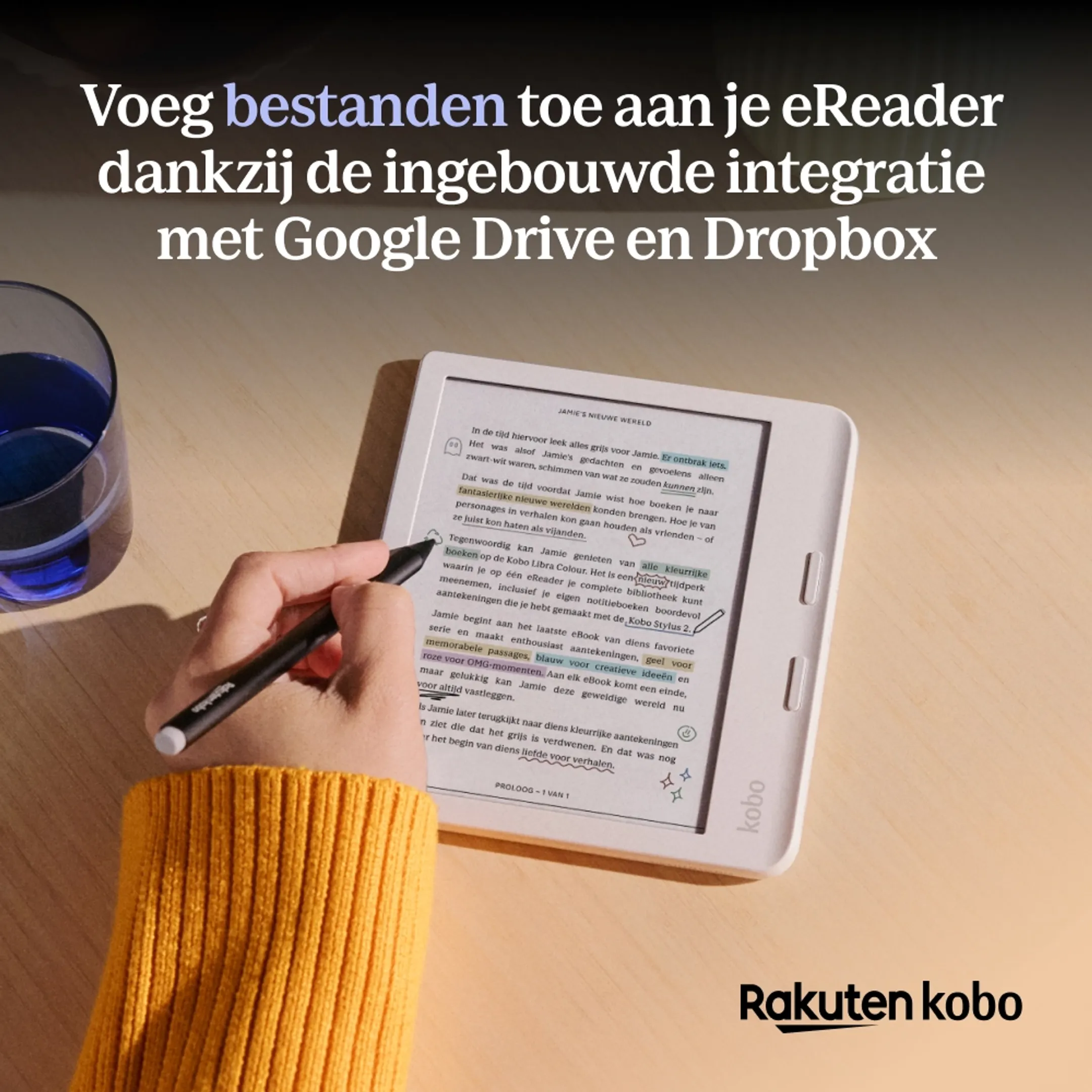 Kobo Libra Colour - Zwart image