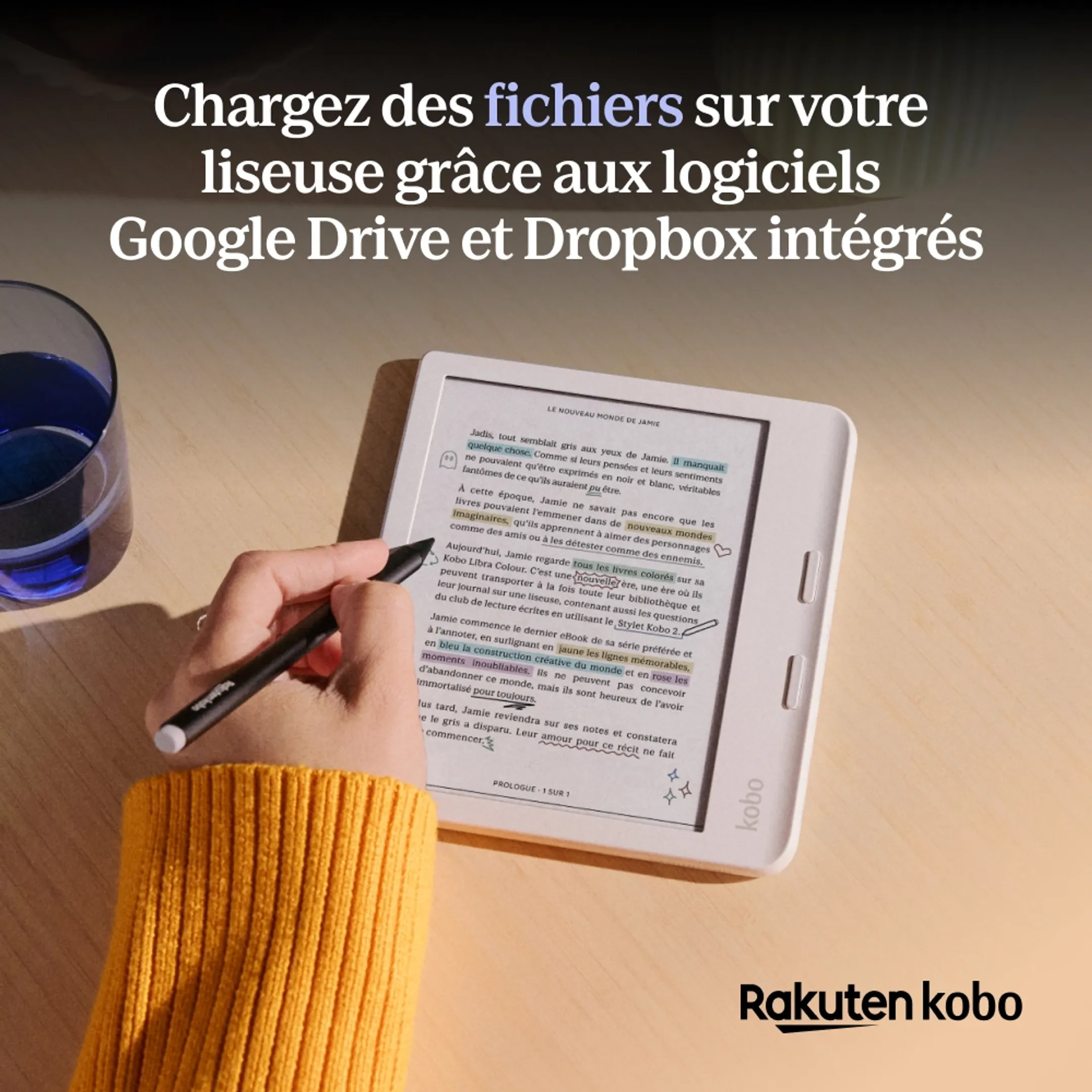 Kobo Libra Colour - Blanc image