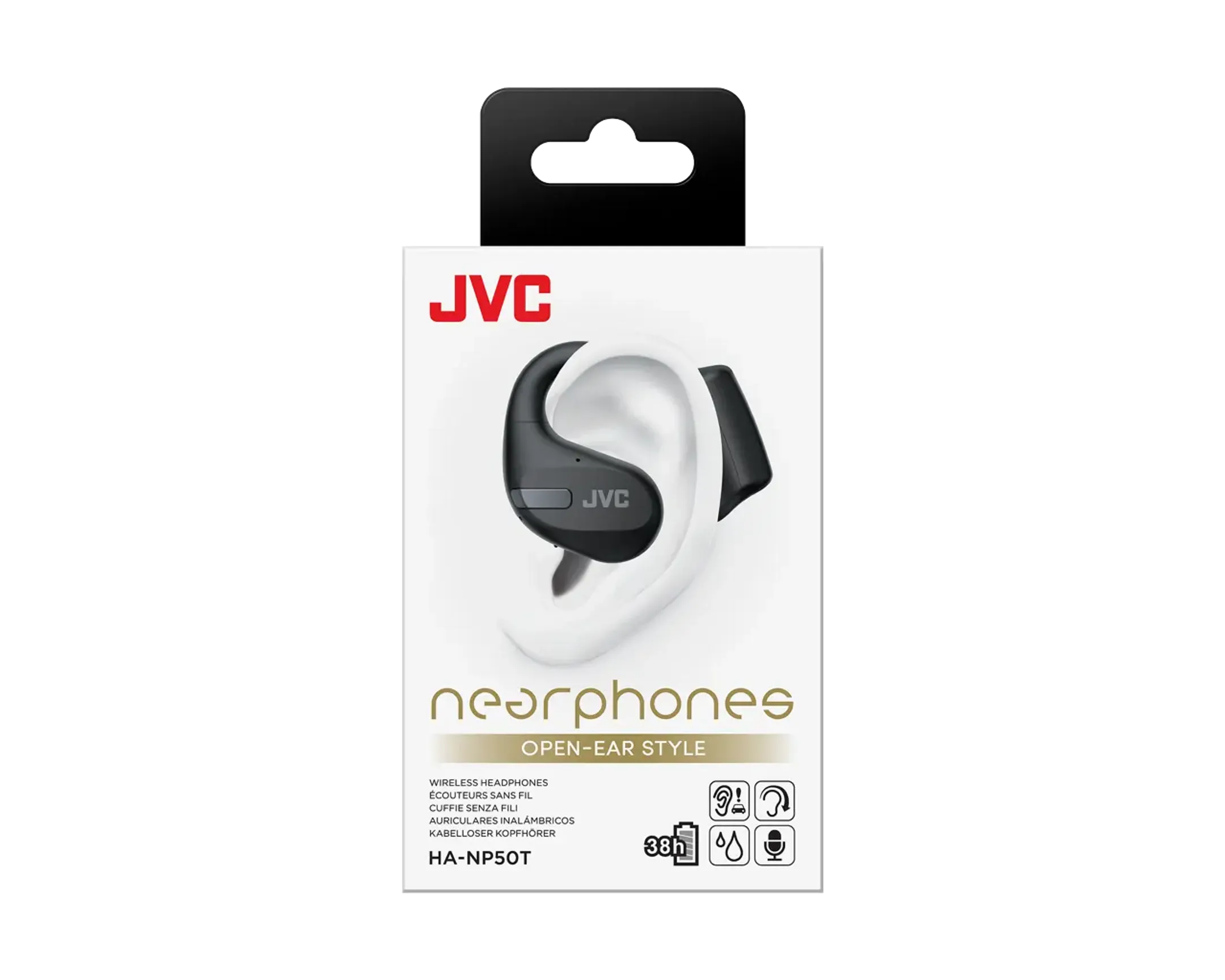 JVC Écouteurs HA-NP50T - Noir image