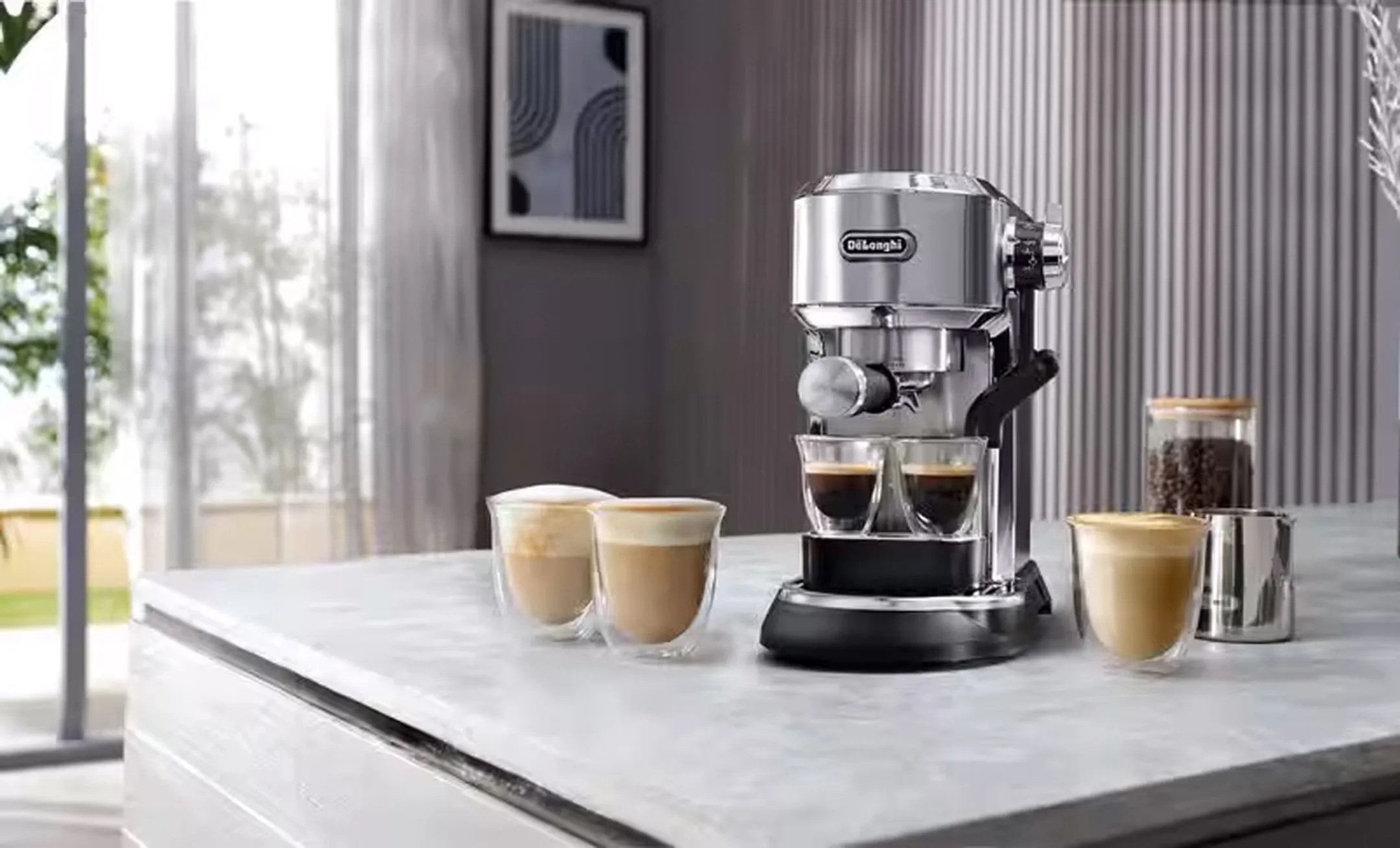 De'Longhi Machine à Expresso à pompe Dedica Maestro Plus EC950.M image