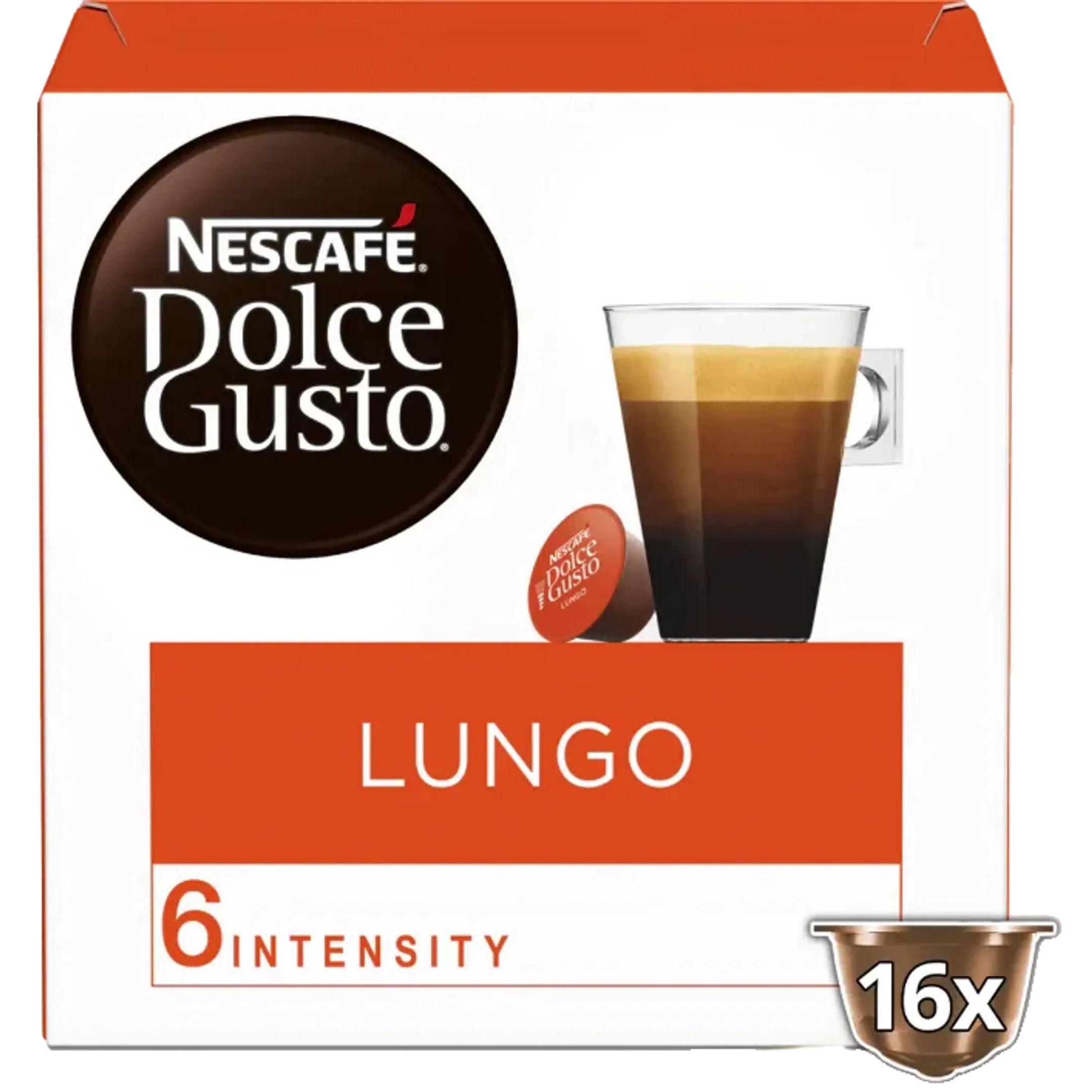 Dolce Gusto capsules - Lungo - 16