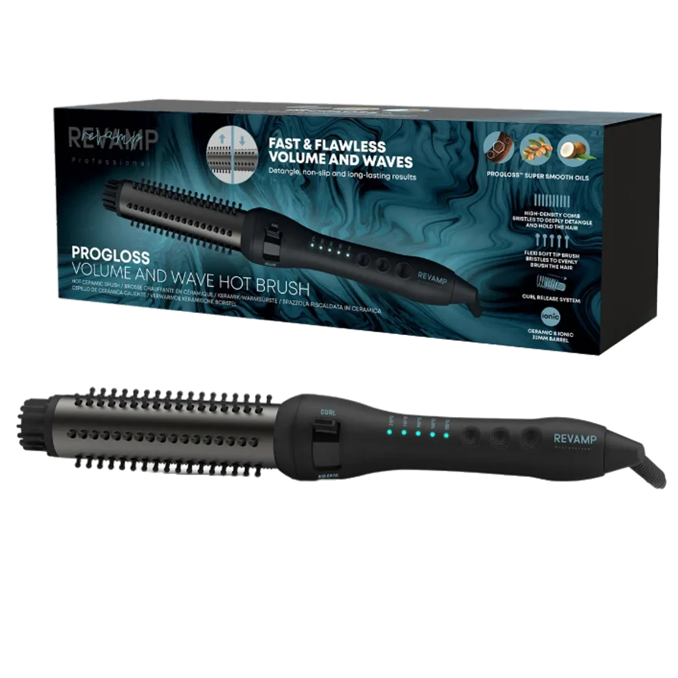 Brosse soufflante Volume & Wave BR-1350