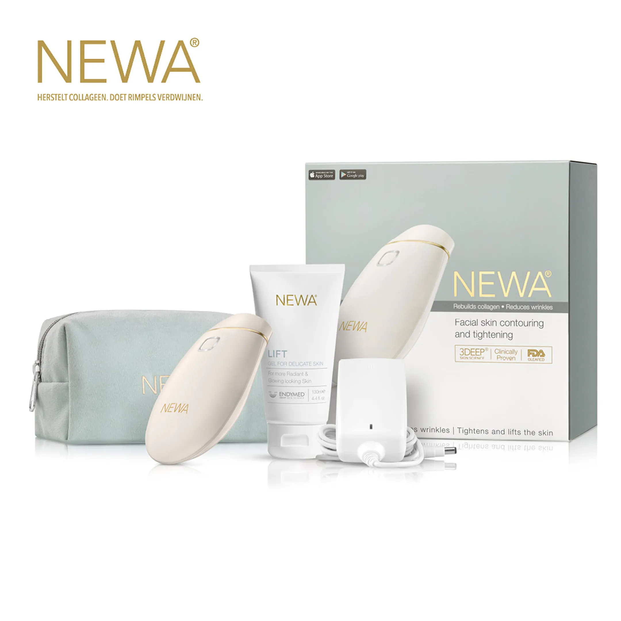 Newa Anti-age apparaat | Herstelt collageen, vermindert rimpels image