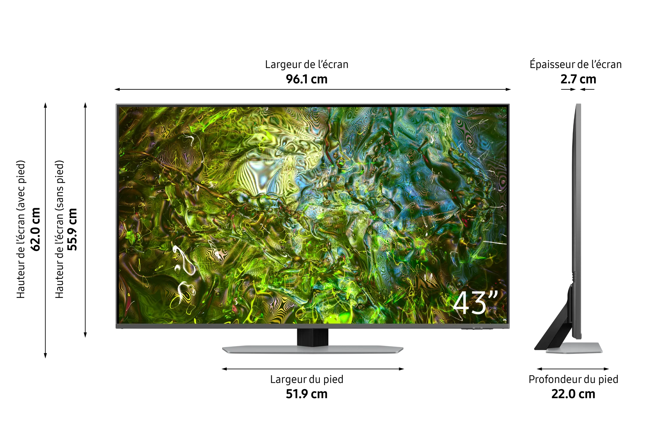 Samsung TV Neo QLED 4K  QE43QN92D (2024) - 43 pouces image
