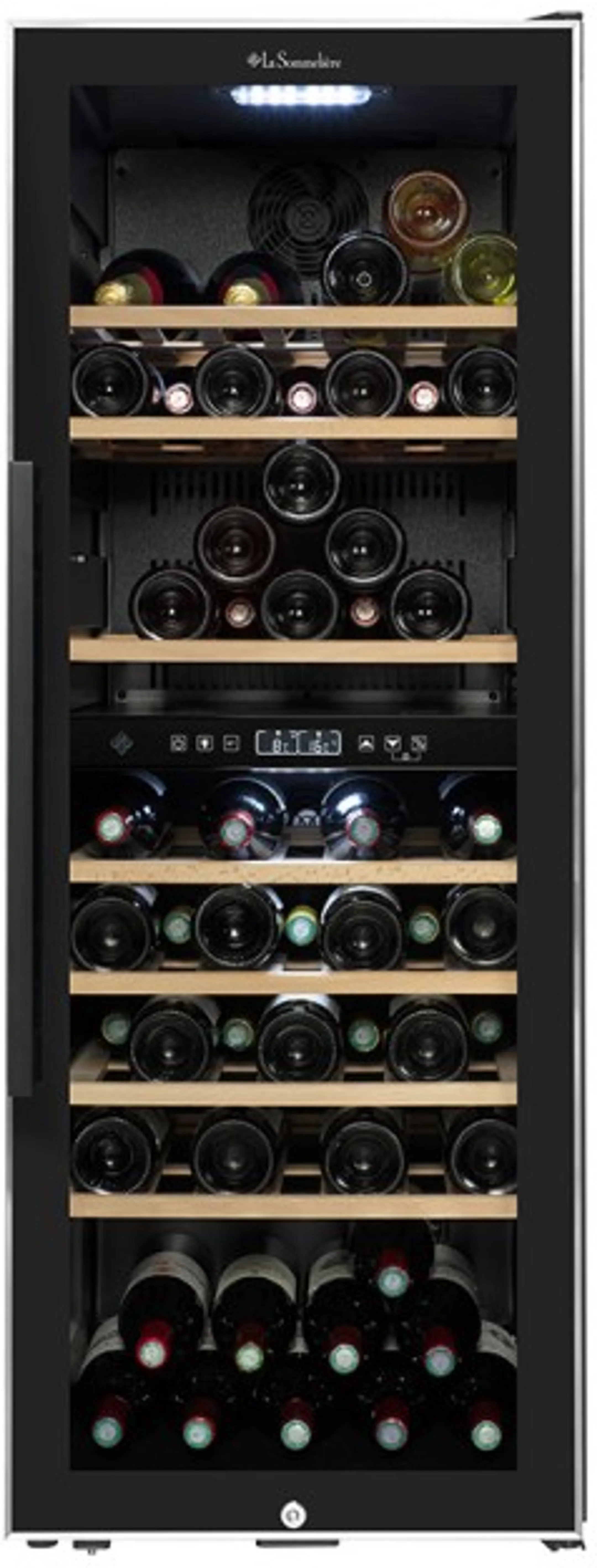 Cave à vin double Zone ECS812Z - 75 bouteilles