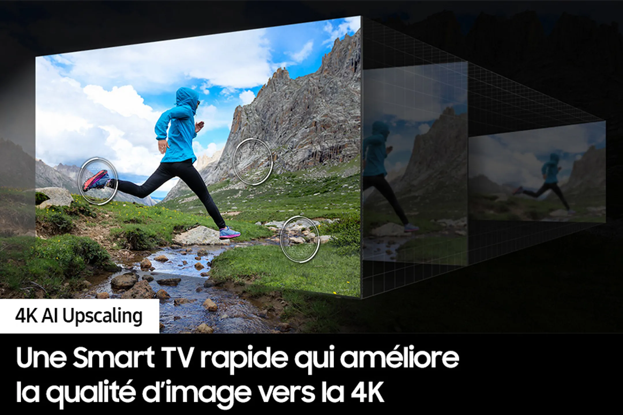 Samsung TV QLED 4K QE85Q70D - 85 pouces image