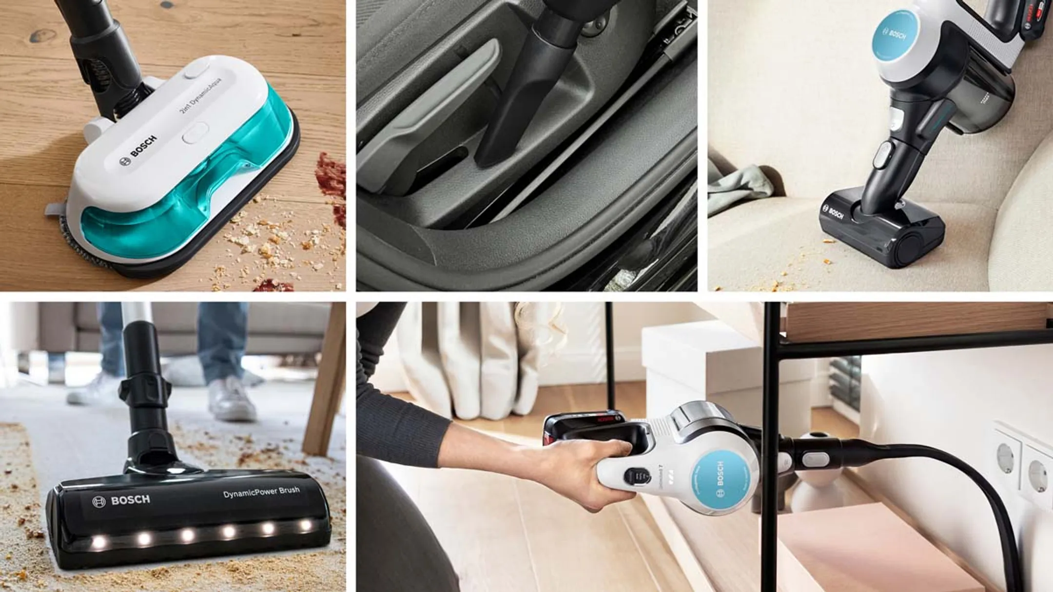 Bosch Steelstofzuiger Unlimited 7 ProHygienic Aqua BCS71HYG3  image