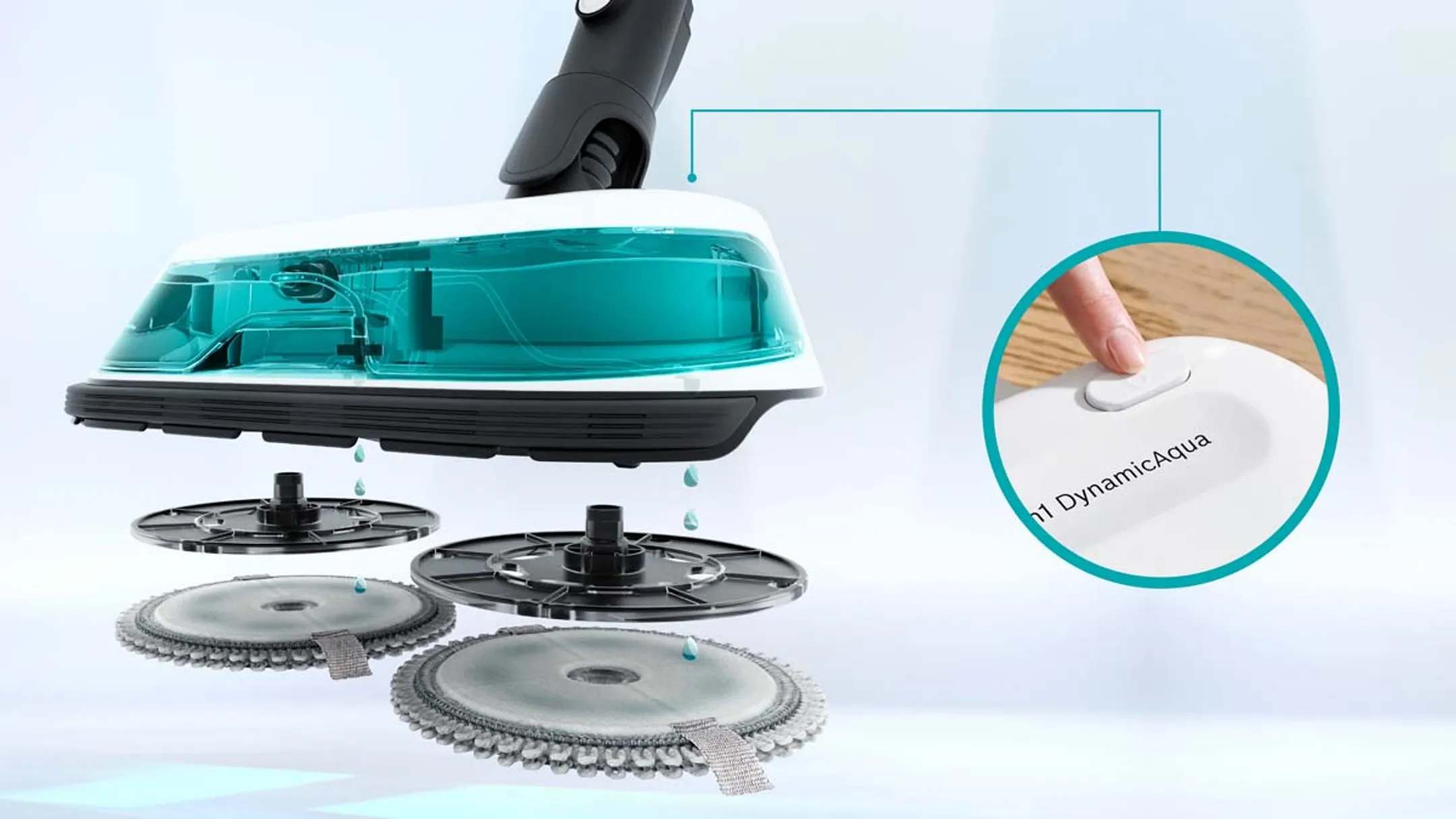 Bosch Steelstofzuiger Unlimited 7 ProHygienic Aqua BCS71HYG3  image