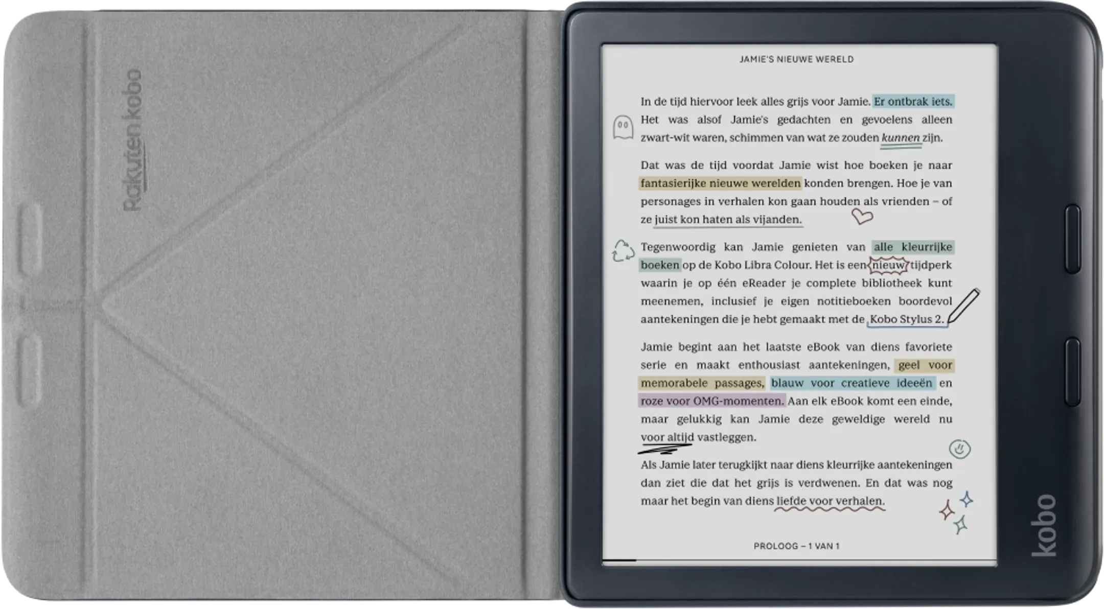 Kobo SleepCover - Noir image