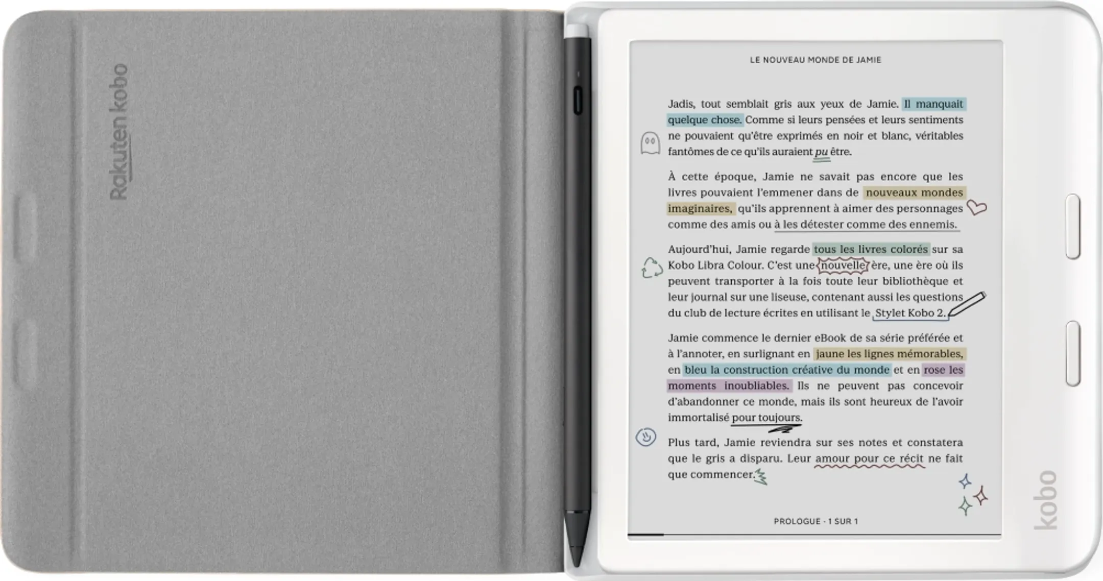 Kobo Notebook SleepCover pour Kobo Libra Colour image