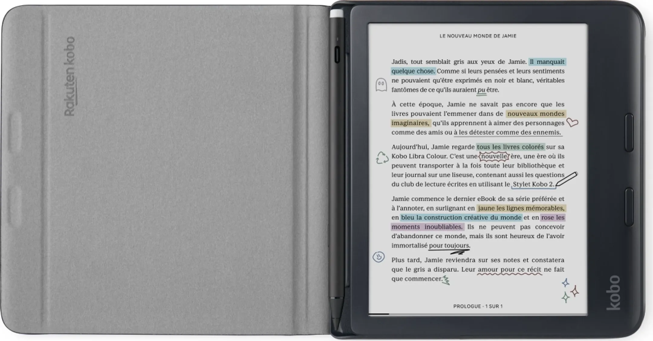 Kobo Notebook SleepCover pour Kobo Libra Colour image