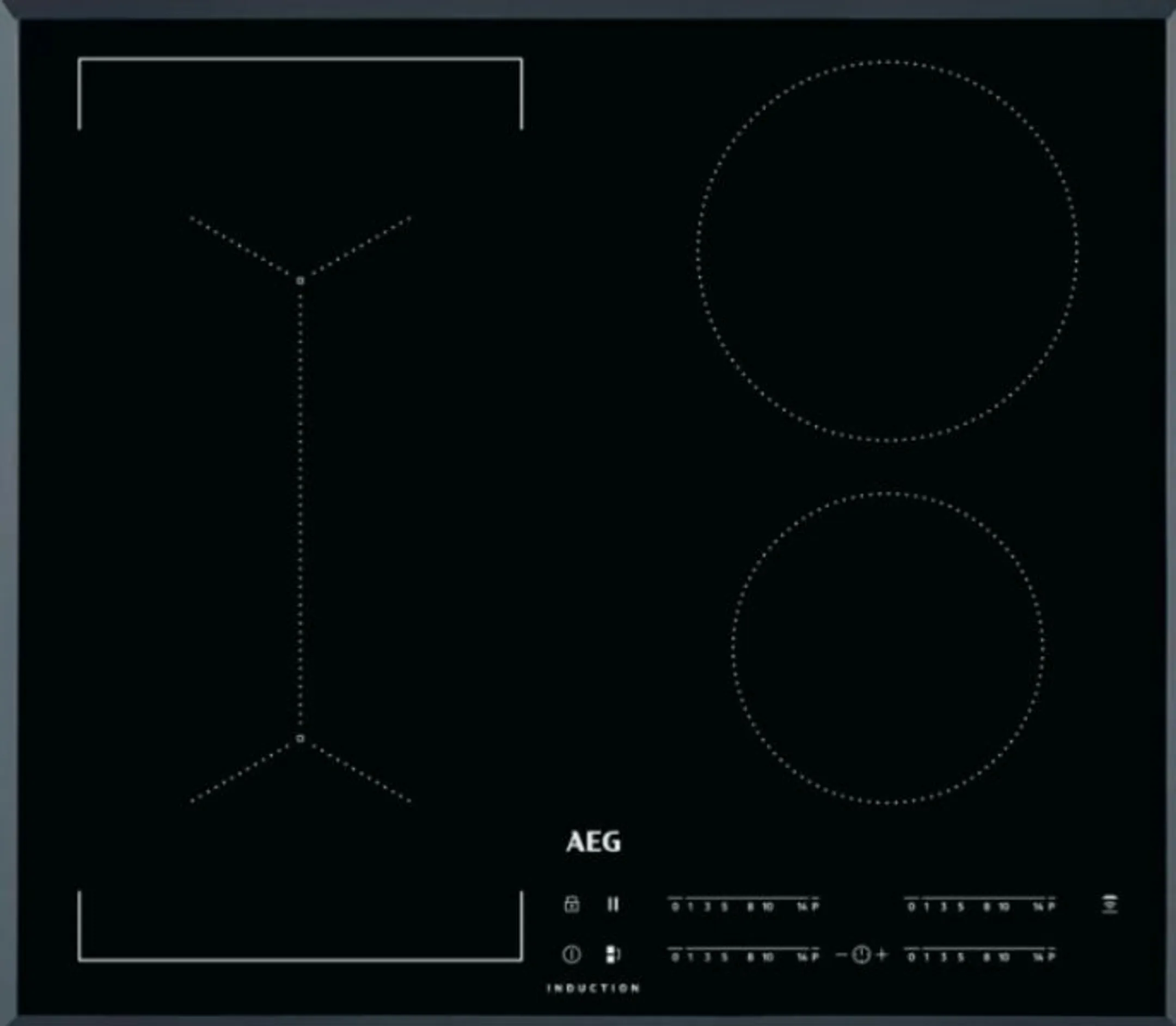 Inductiekookplaat IKB64441FB Hob2Hood