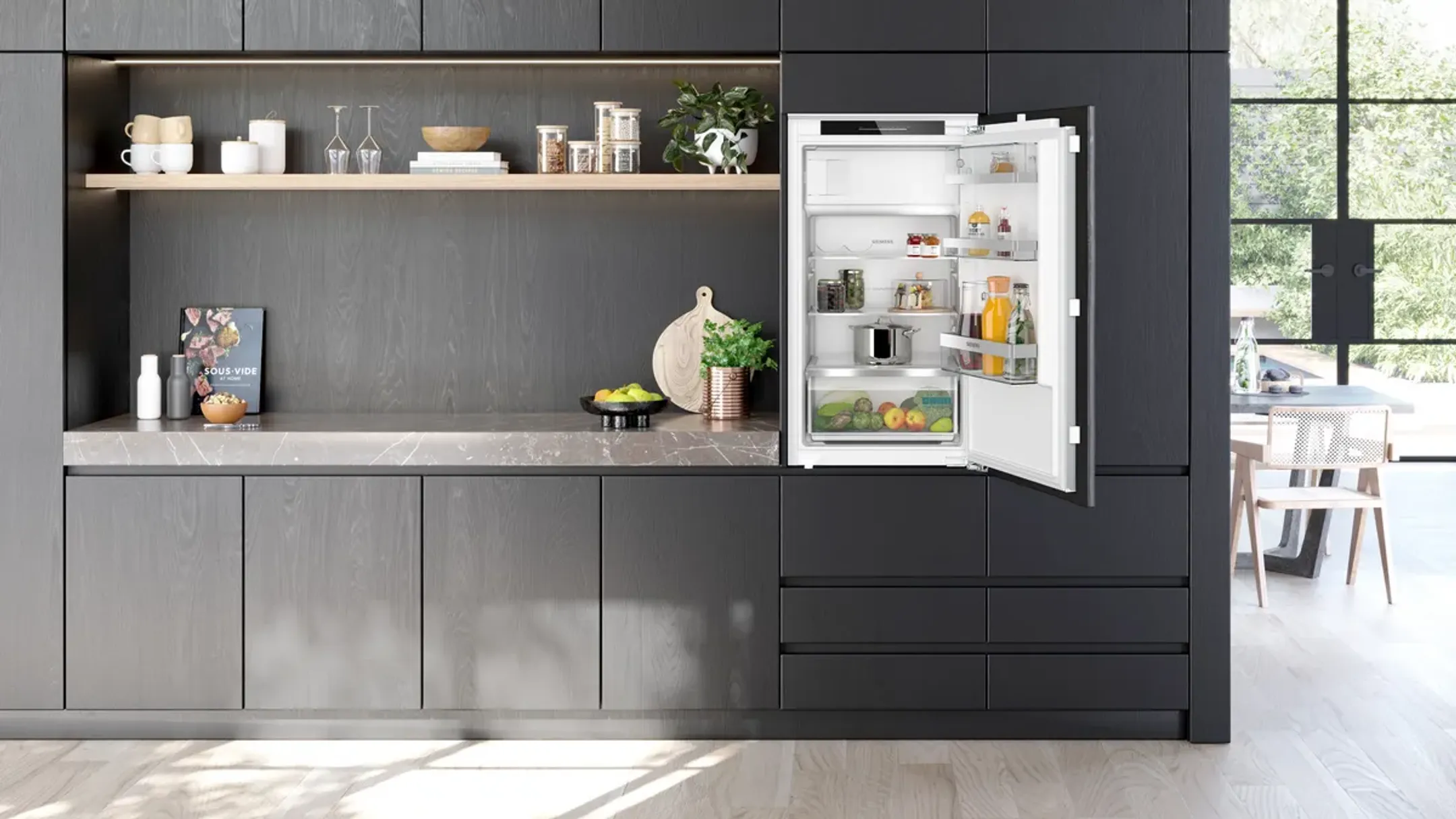 Siemens Frigo encastrable KI32LADD1 iQ500 hyperFresh 102 cm image