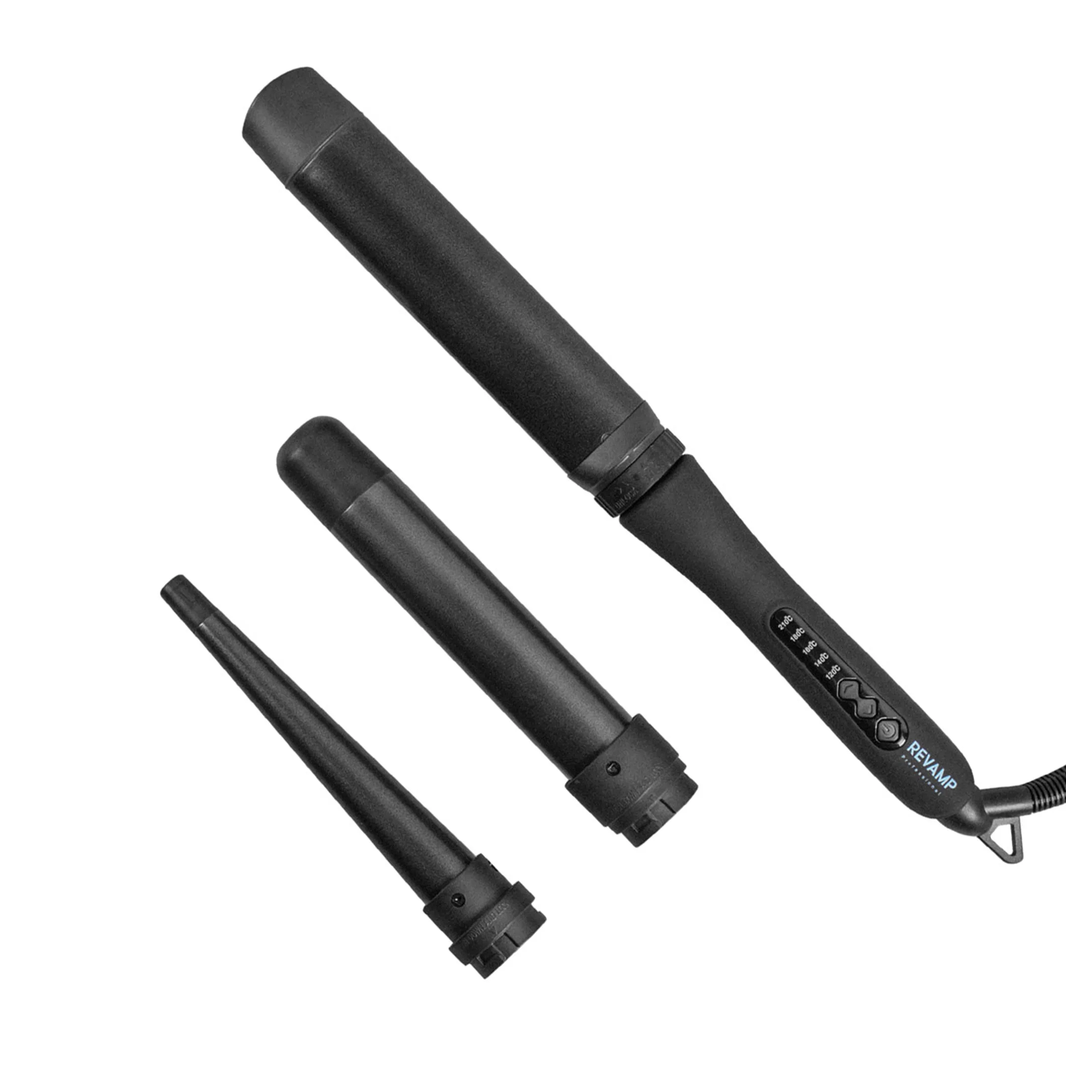 Revamp Fèr à boucler 3-en-1 Progloss™ Multiform Curl and Waves image