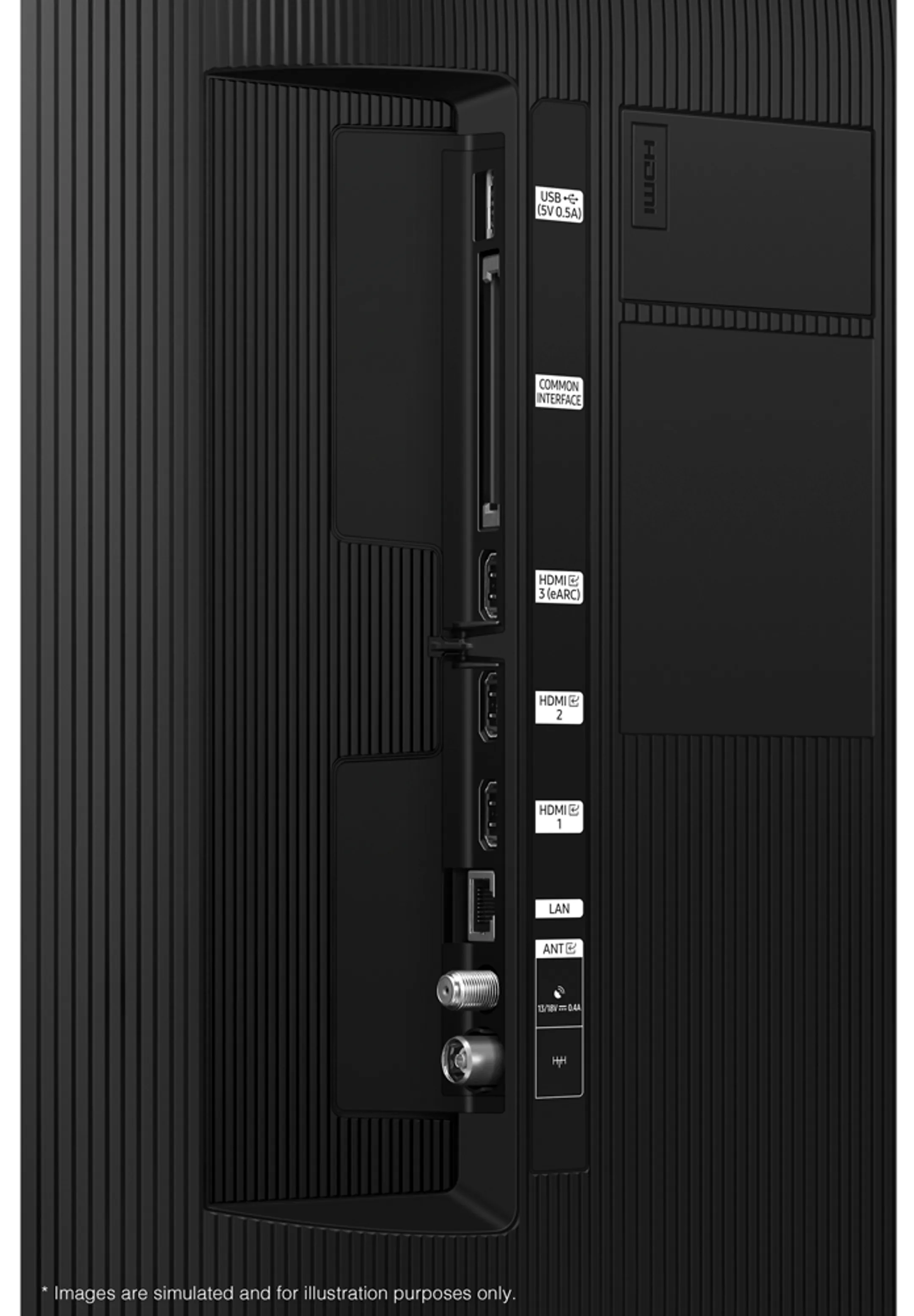 Samsung TV LED 4K UE75DU7170UXXN (2024) - 75 pouces image