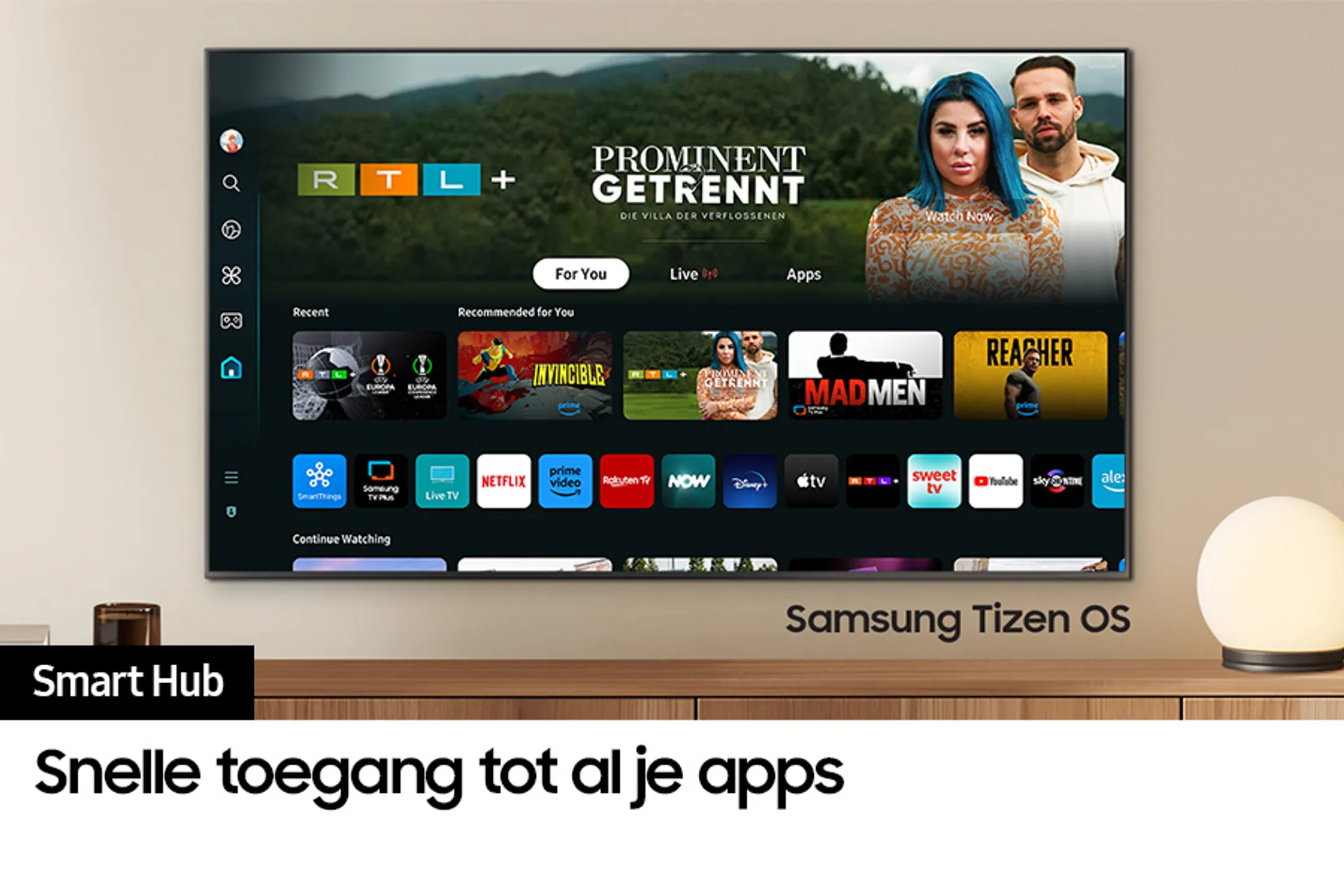 Samsung TV LED 4K UE65DU7170UXXN (2024) - 65 pouces image