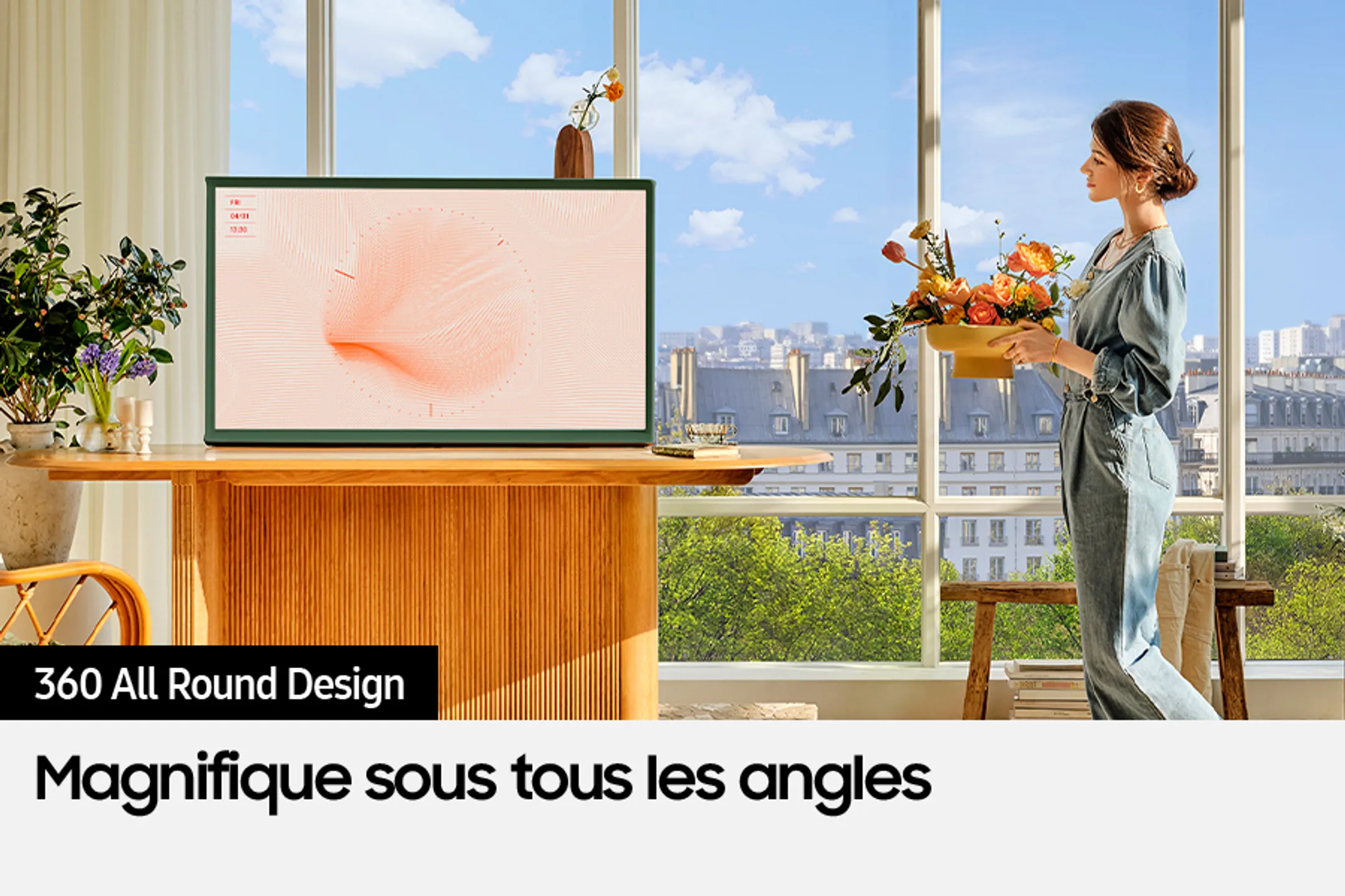 Samsung The Serif QLED 4K Ivy Green 55LS01D (2024) - 55 pouces image