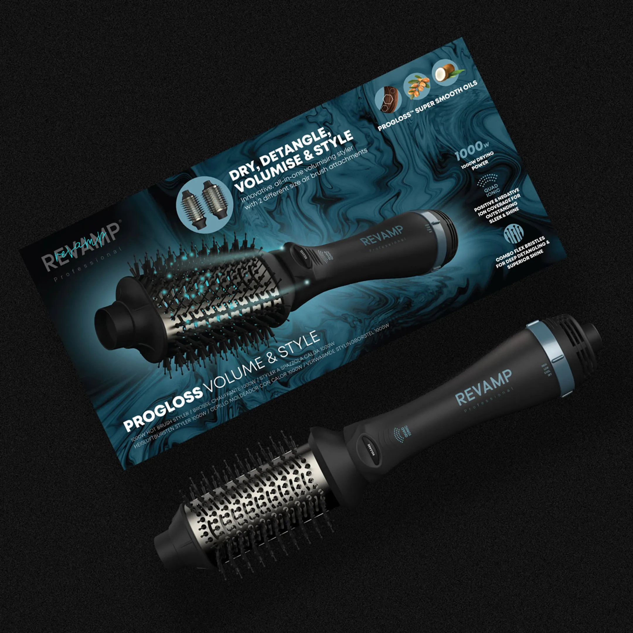 Revamp Brosse soufflante Progloss™ Volume & Style DR-2500-EU image