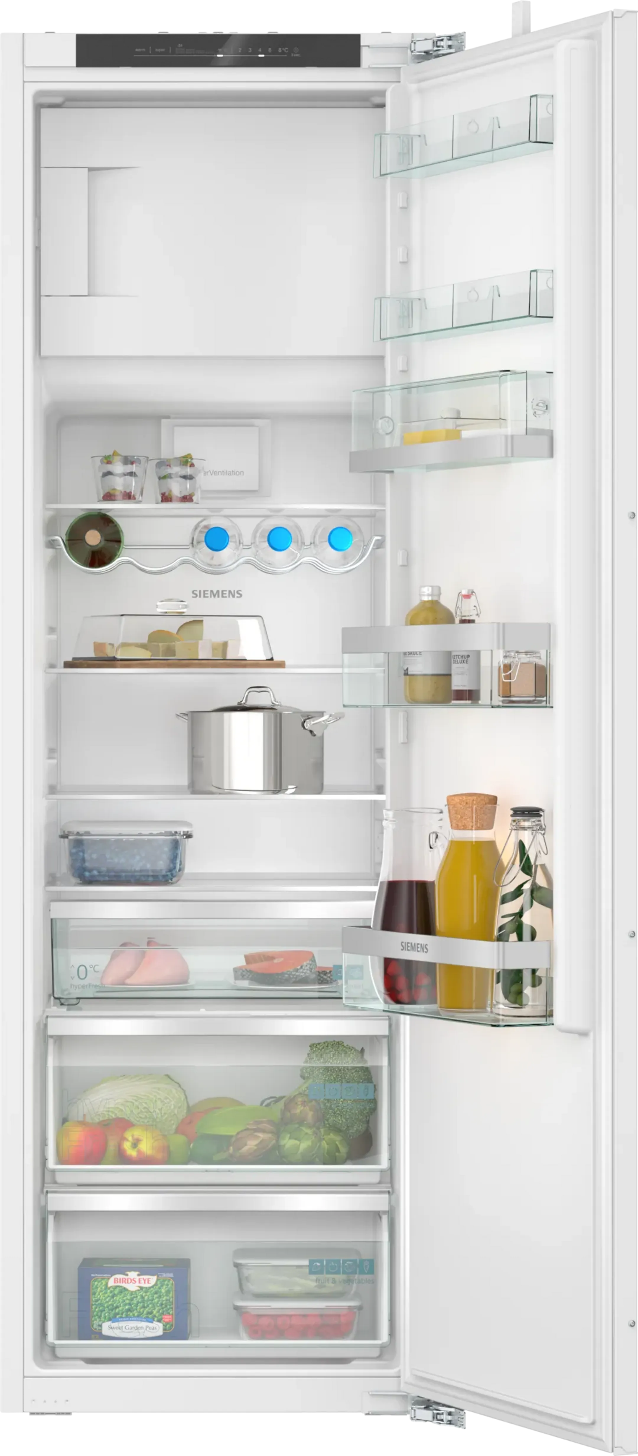 Combi frigo congélateur encastrable KI82LADD0 iQ500 hyperFresh 177 cm
