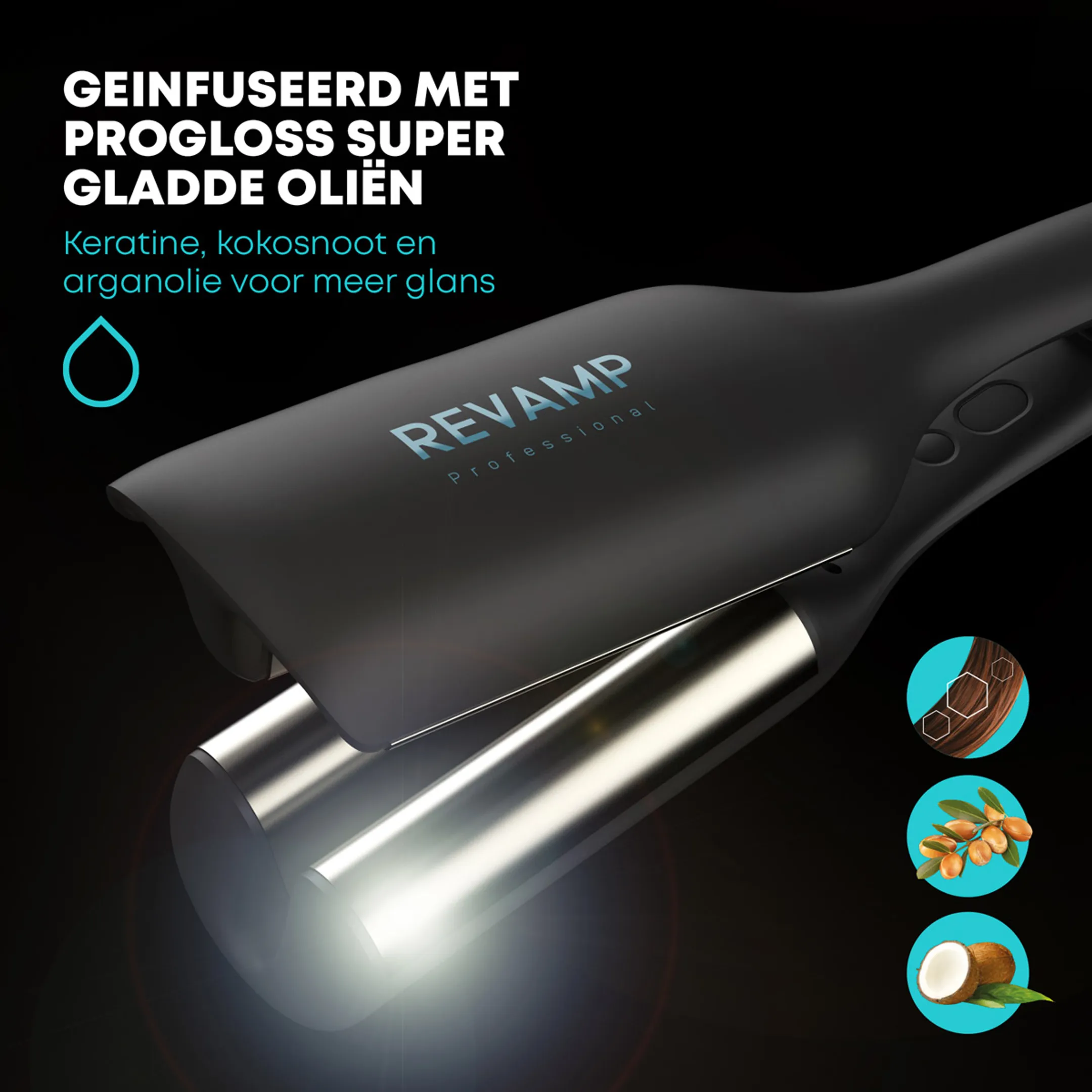 Revamp Krultang Progloss™ 2-in-1 Beach & Volume Waver image