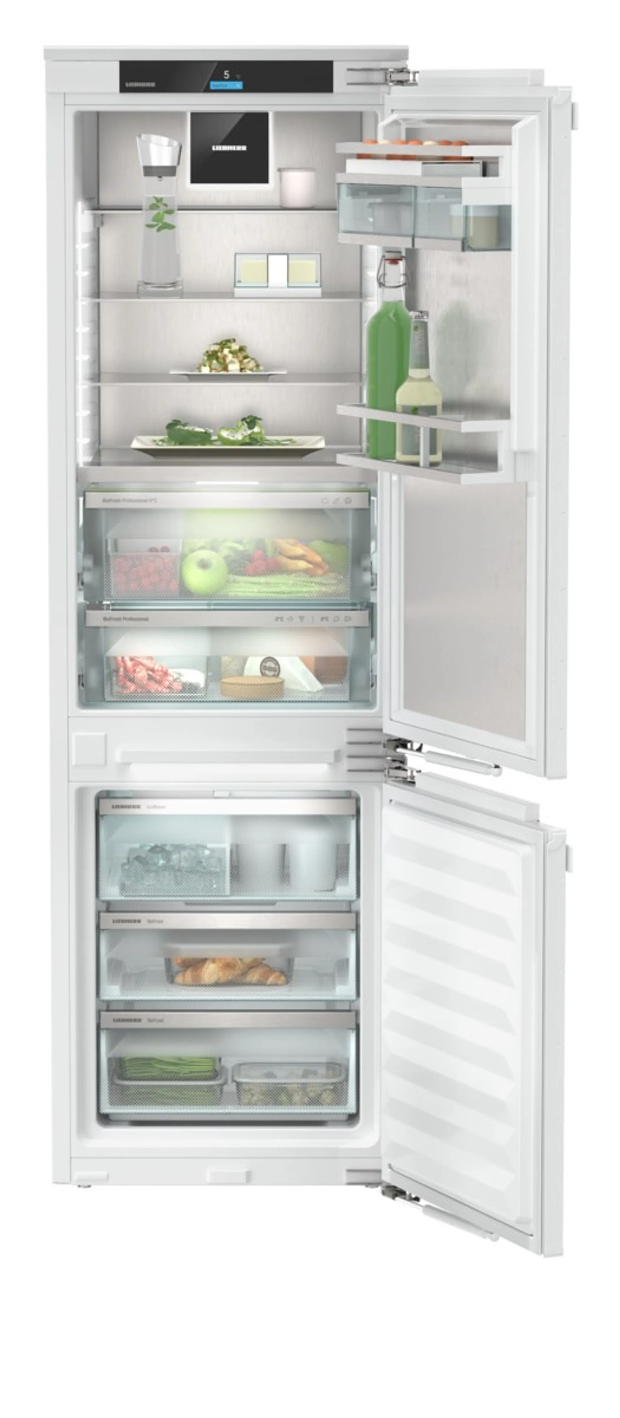 Combi frigo congélateur encastrable ICBNdi 5173 NoFrost