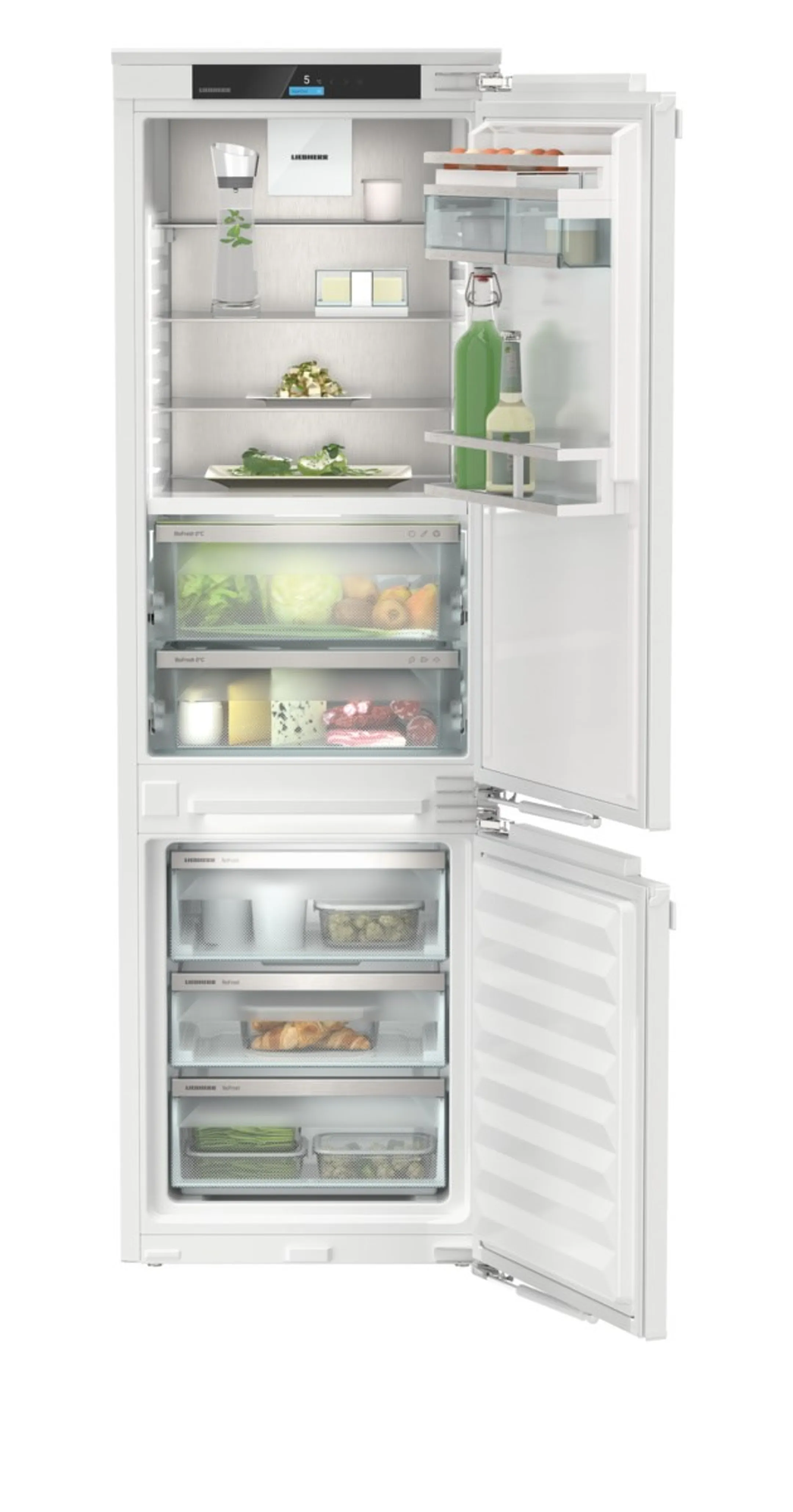 Combi frigo congélateur encastrable ICBNci 5153 NoFrost