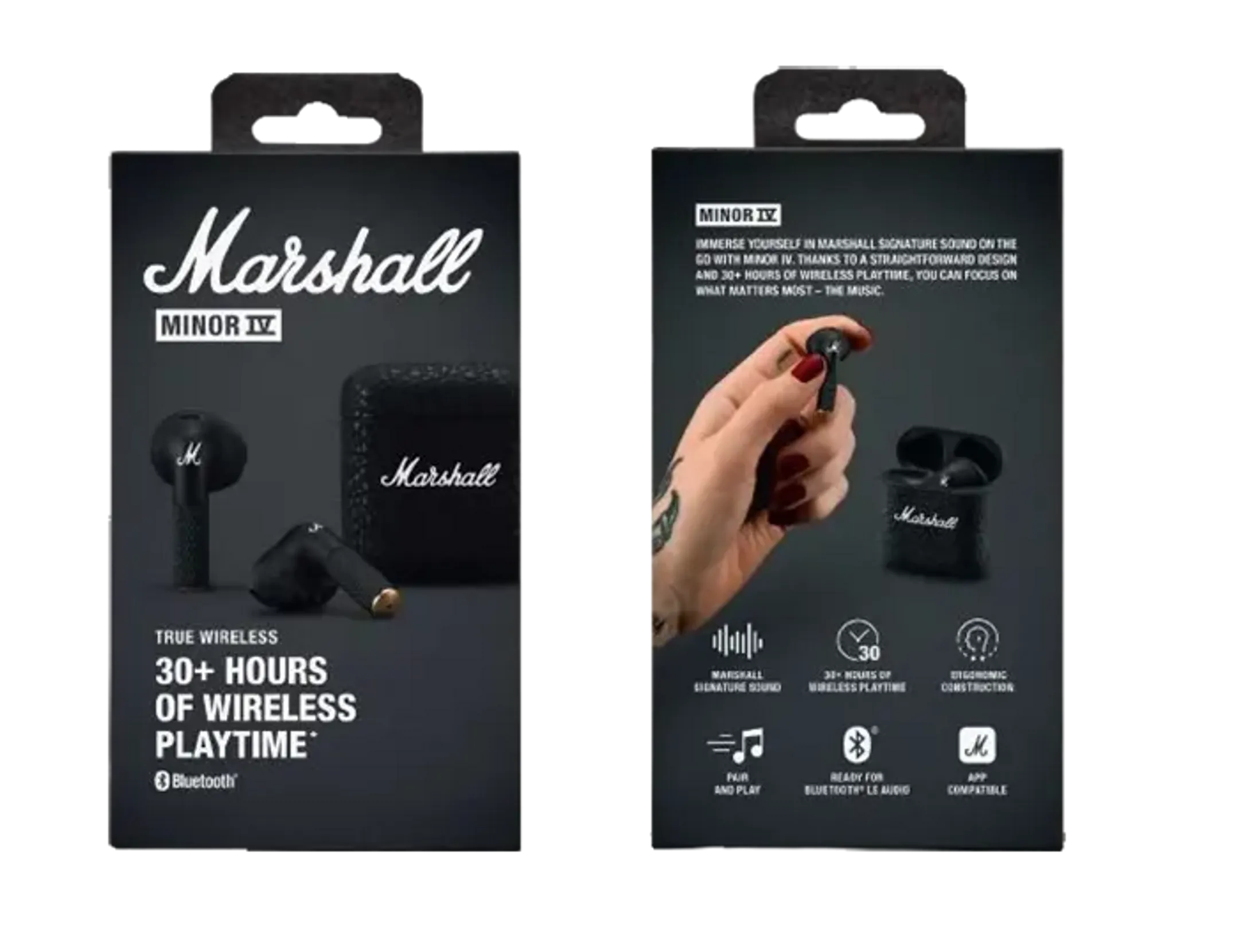 Marshall Écouteurs Minor IV - Noir image