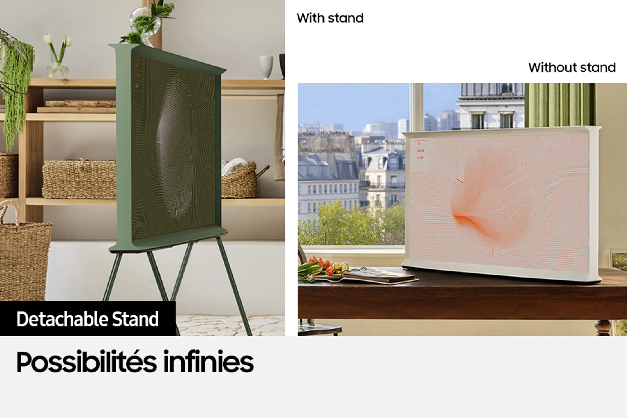 Samsung QLED 4K The Serif Ivy Green QE43LS01D (2024) - 43 pouces image