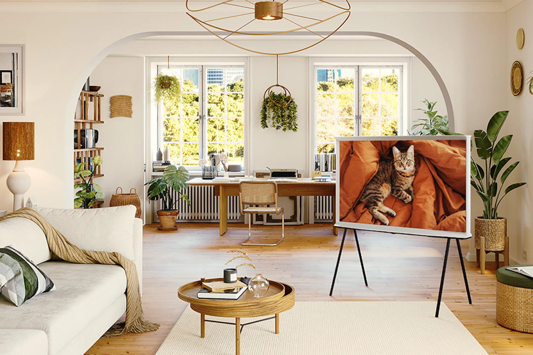 Samsung TV QLED 4K The Serif QE65LS01D (2024) - 65 inch image