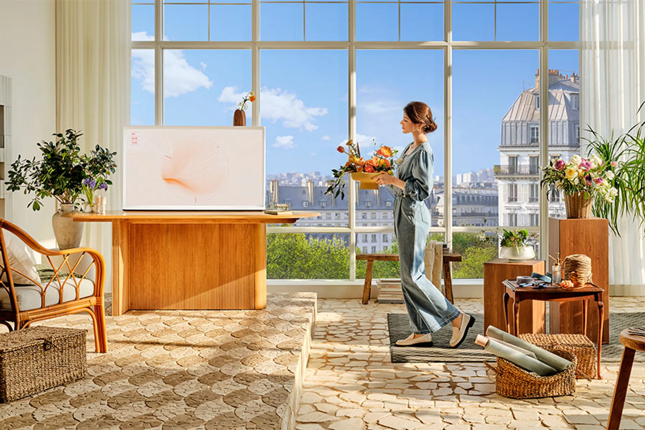 Samsung TV QLED 4K The Serif QE50LS01D (2024) - 50 inch image