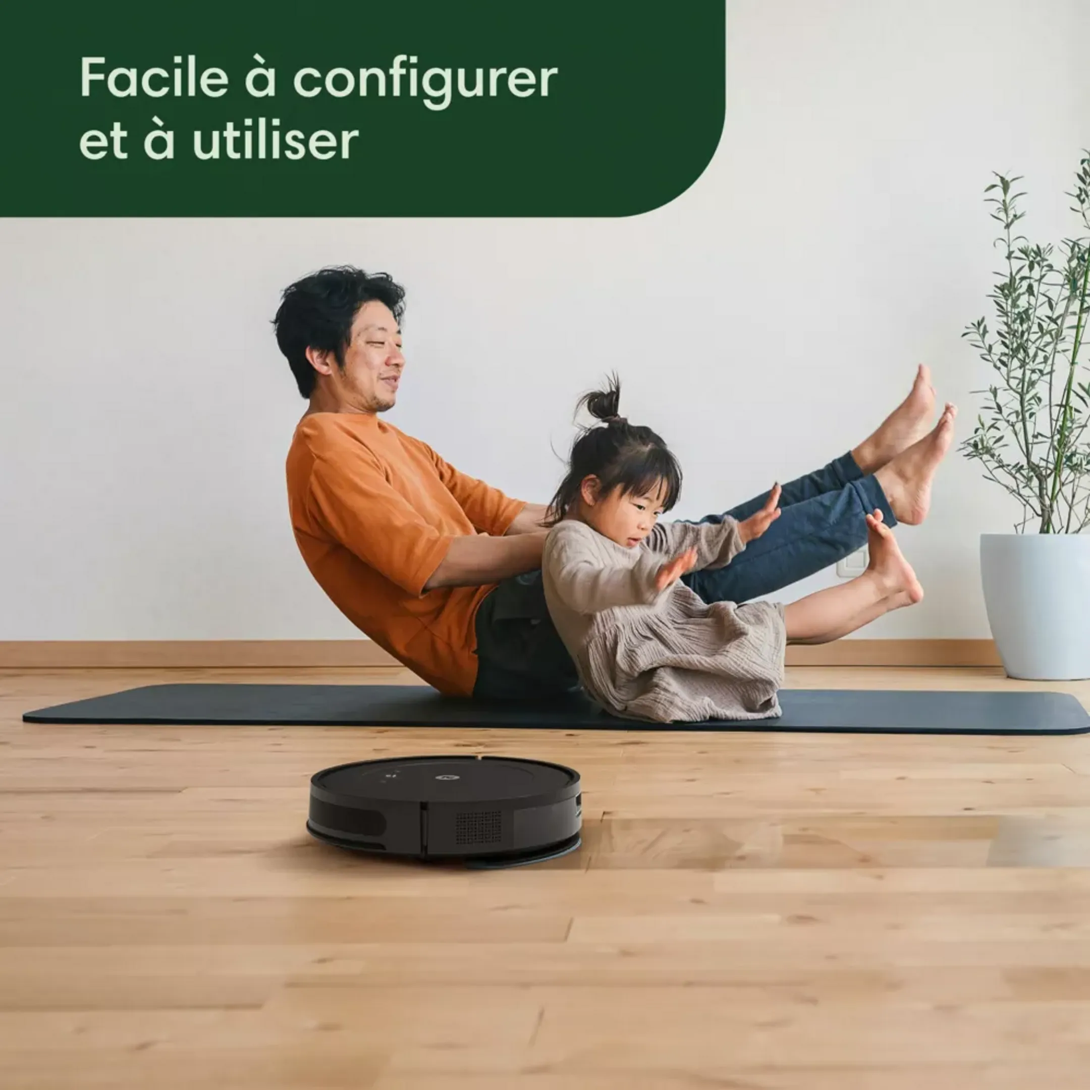 iRobot Robot Aspirateur Laveur Roomba Combo Essential Y011040 image