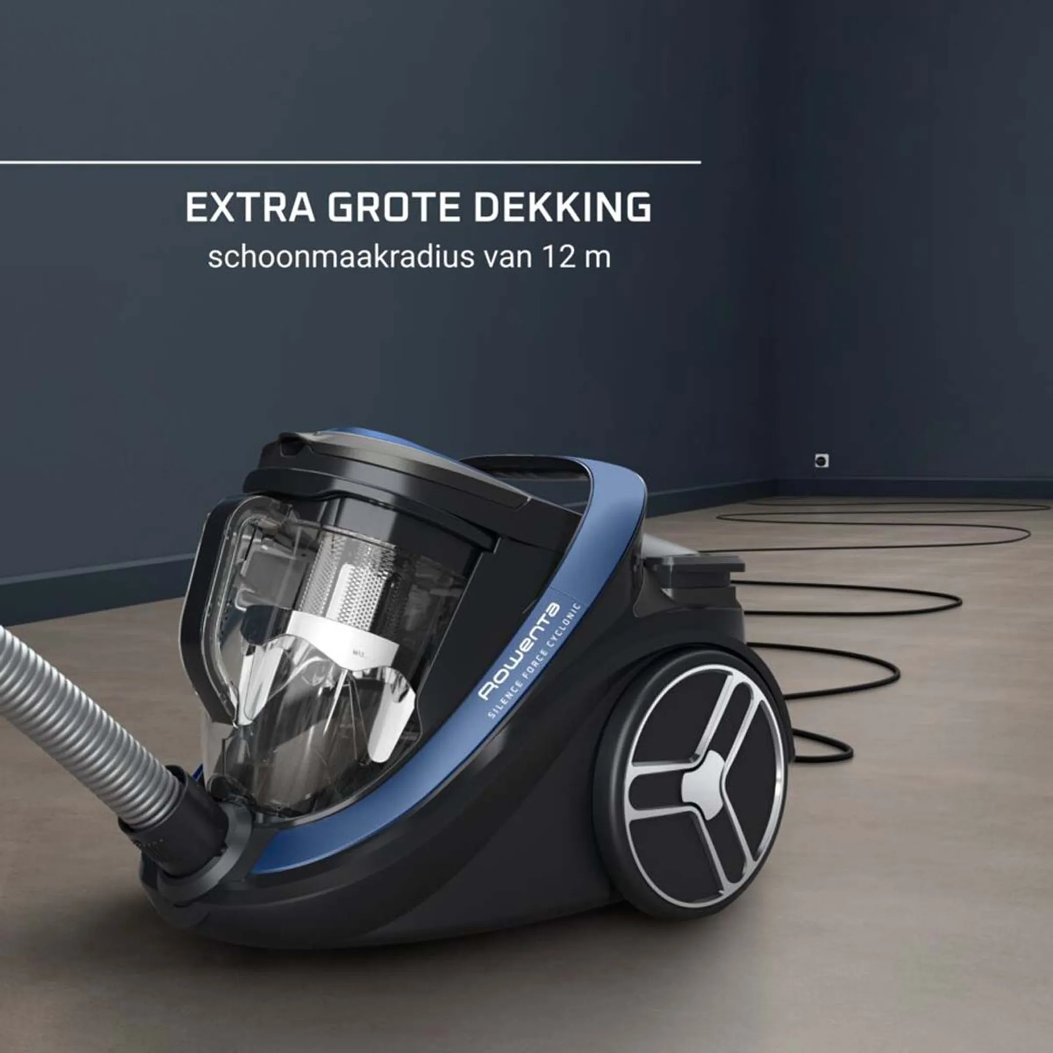 Rowenta Stofzuiger zonder zak Silence Force Cyclonic Effitech Animal Care, RO7941EA image