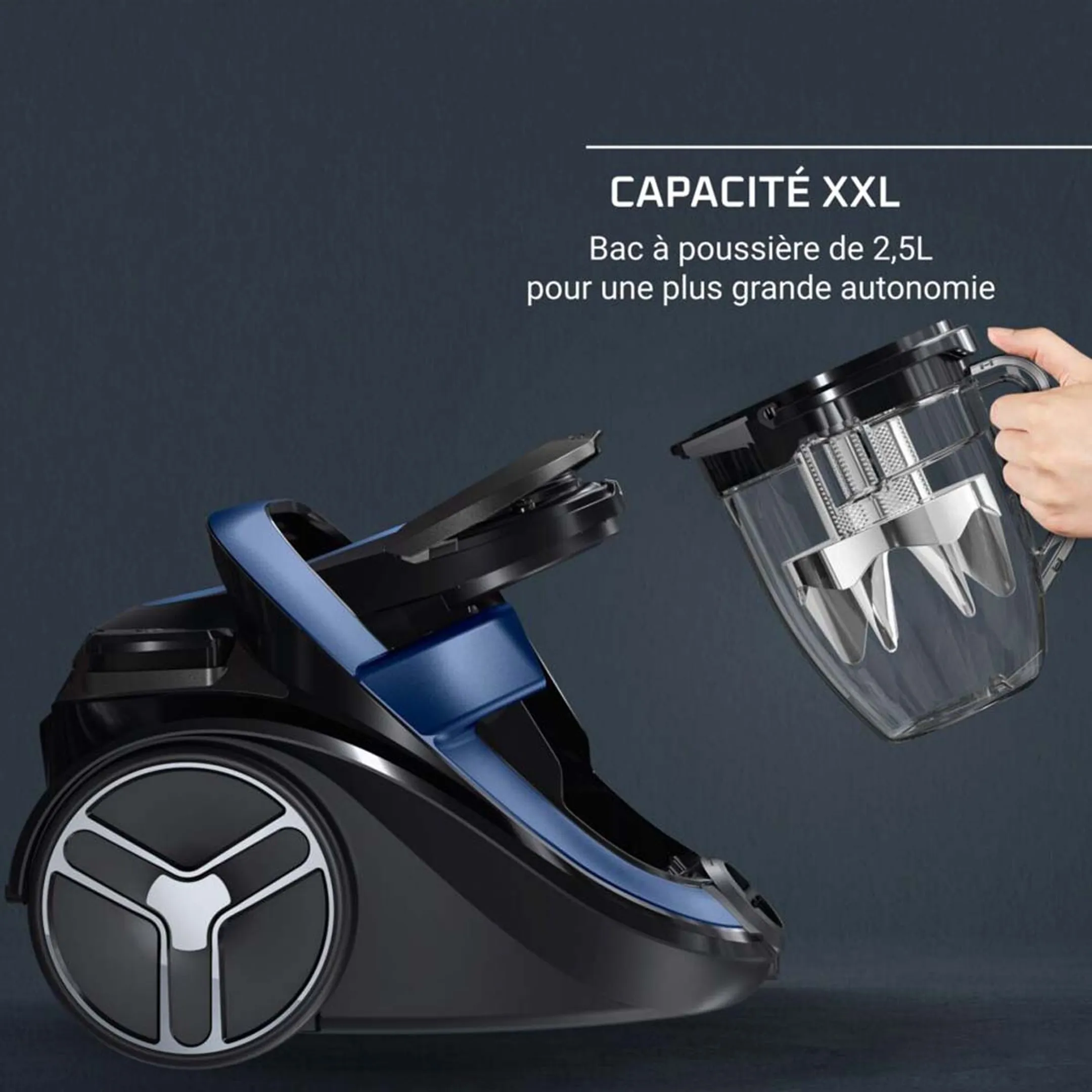 Rowenta Aspirateur sans sac Silence Force Cyclonic Effitech Animal Care, RO7941EA image