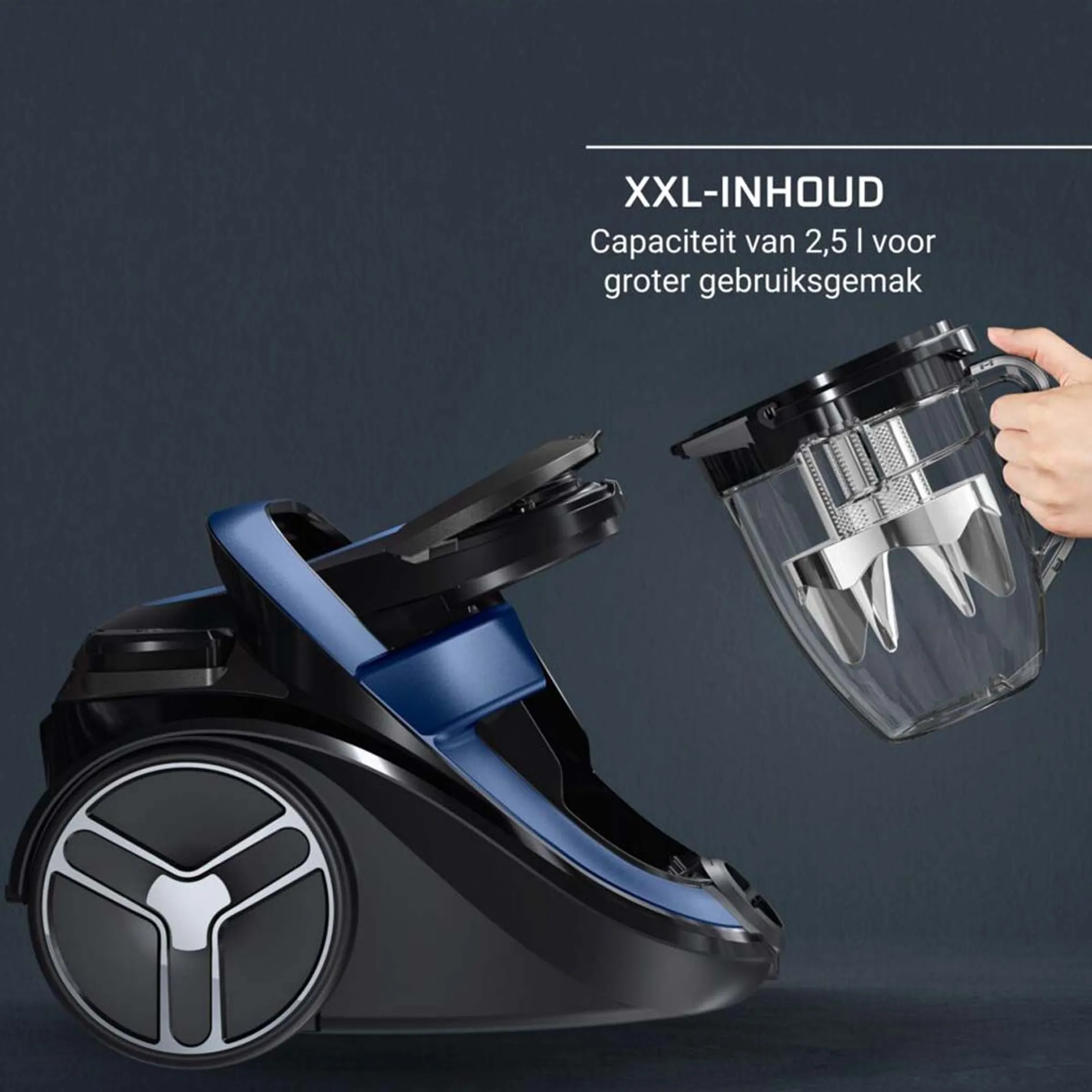 Rowenta Stofzuiger zonder zak Silence Force Cyclonic Effitech Animal Care, RO7941EA image