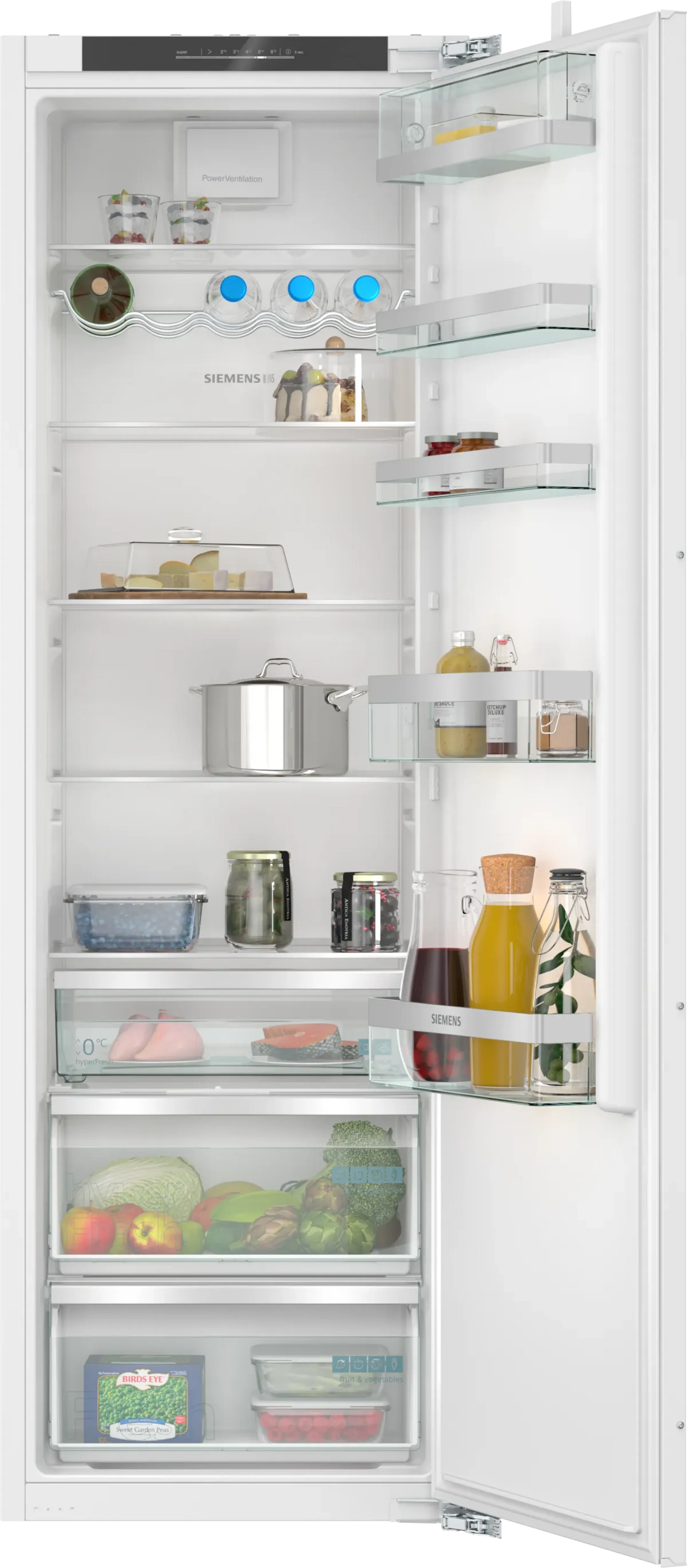 Frigo encastrable KI81RADD0 iQ500 hyperFresh 177 cm