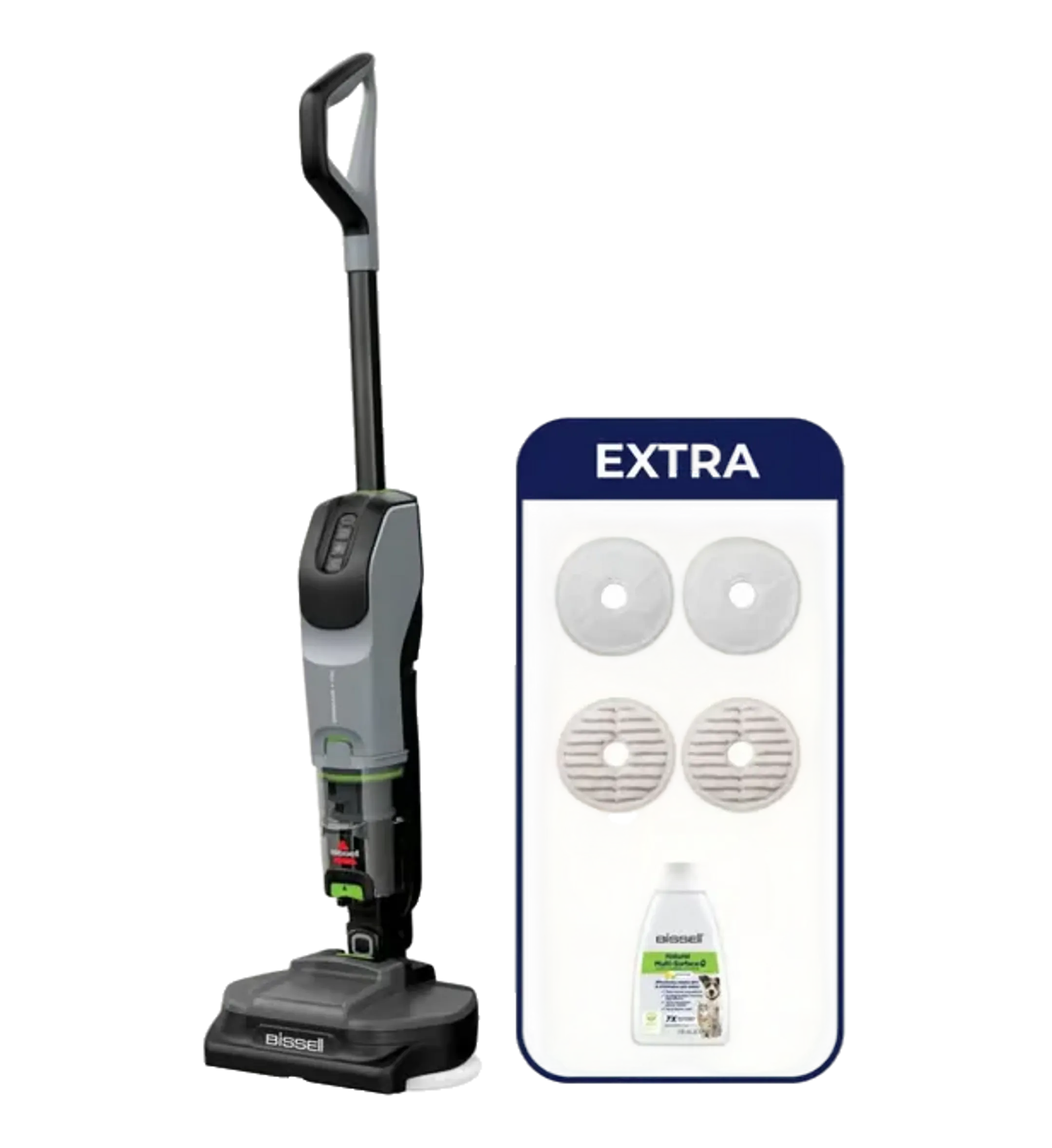 Vloerreiniger 2-in-1 Spinwave + Vac Pet Select