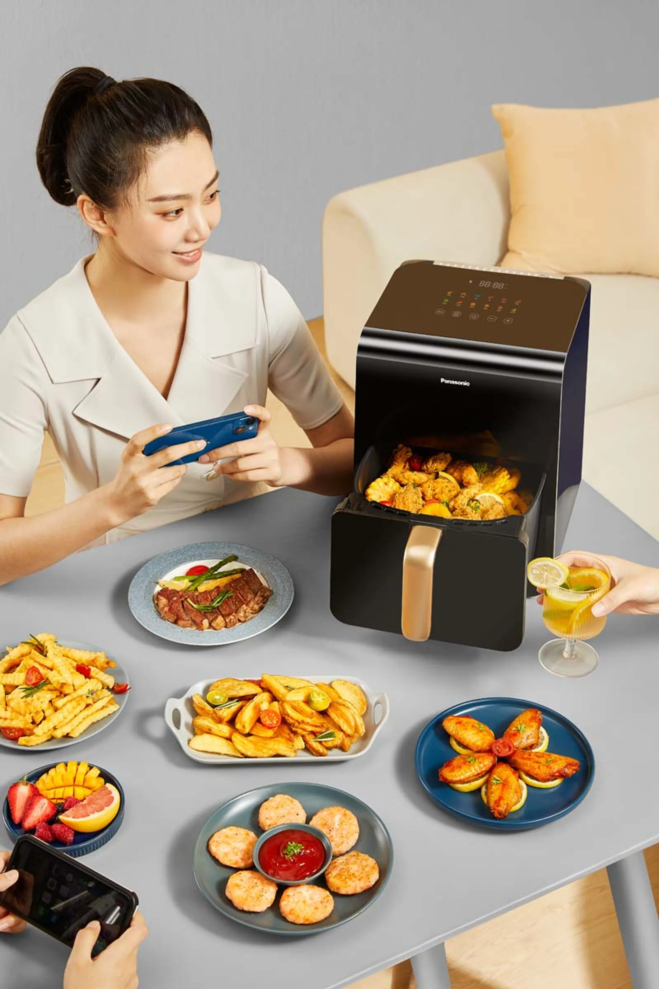 Panasonic Airfryer NF-CC600AXE image