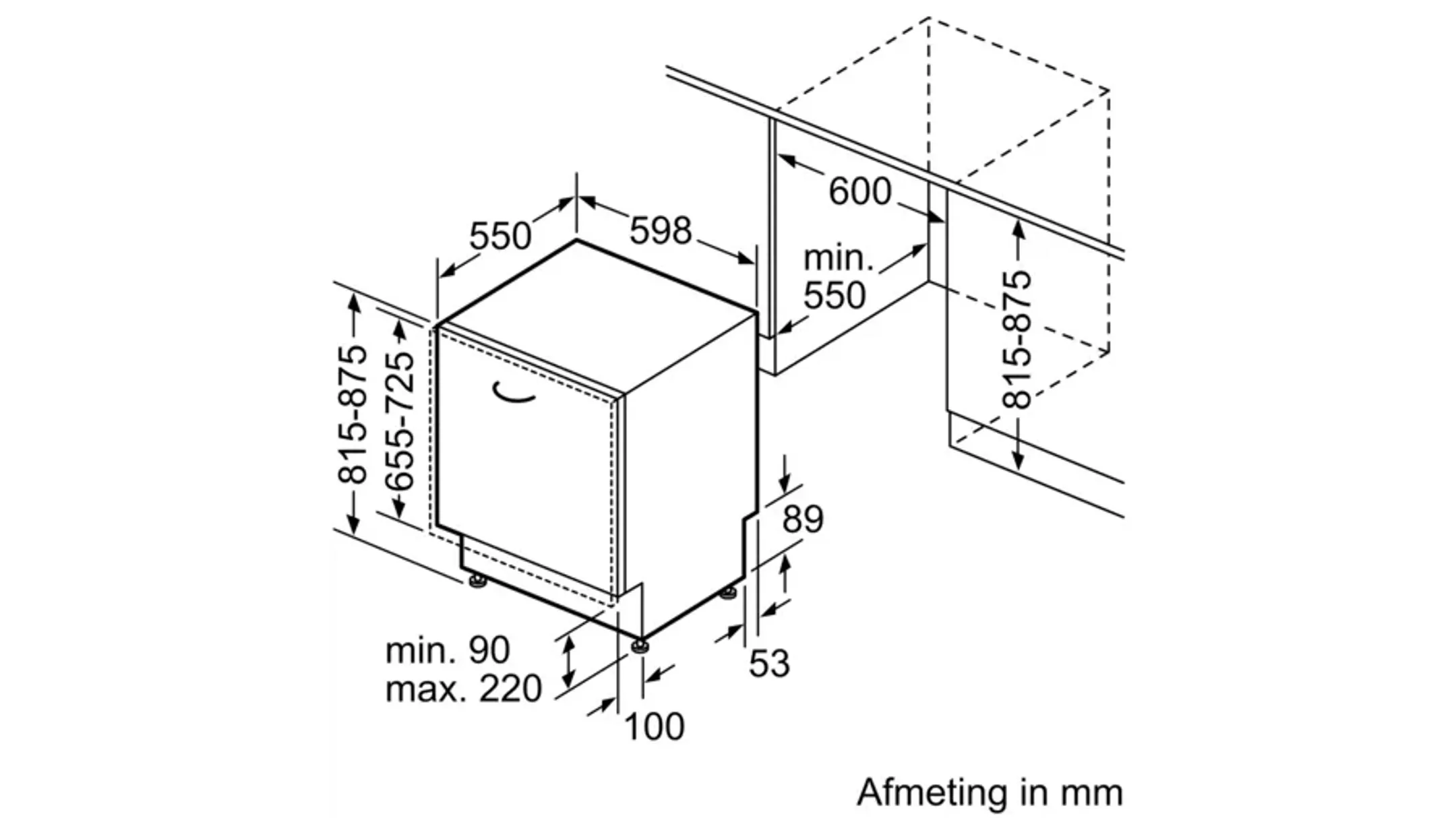 Bosch Inbouw vaatwasser SMV6YCX00E image