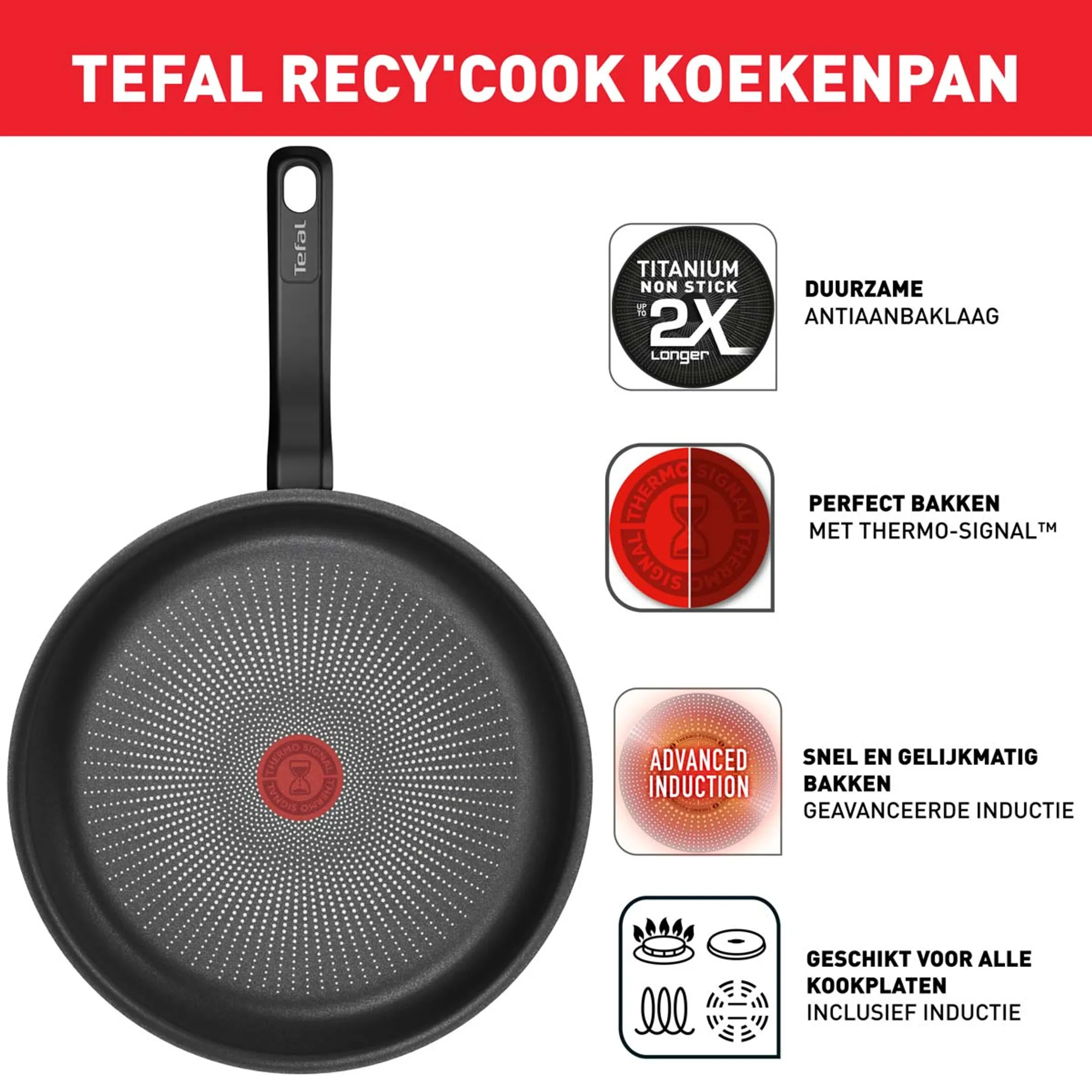 Tefal Recy'Cook Braadpan Ø 26 cm image
